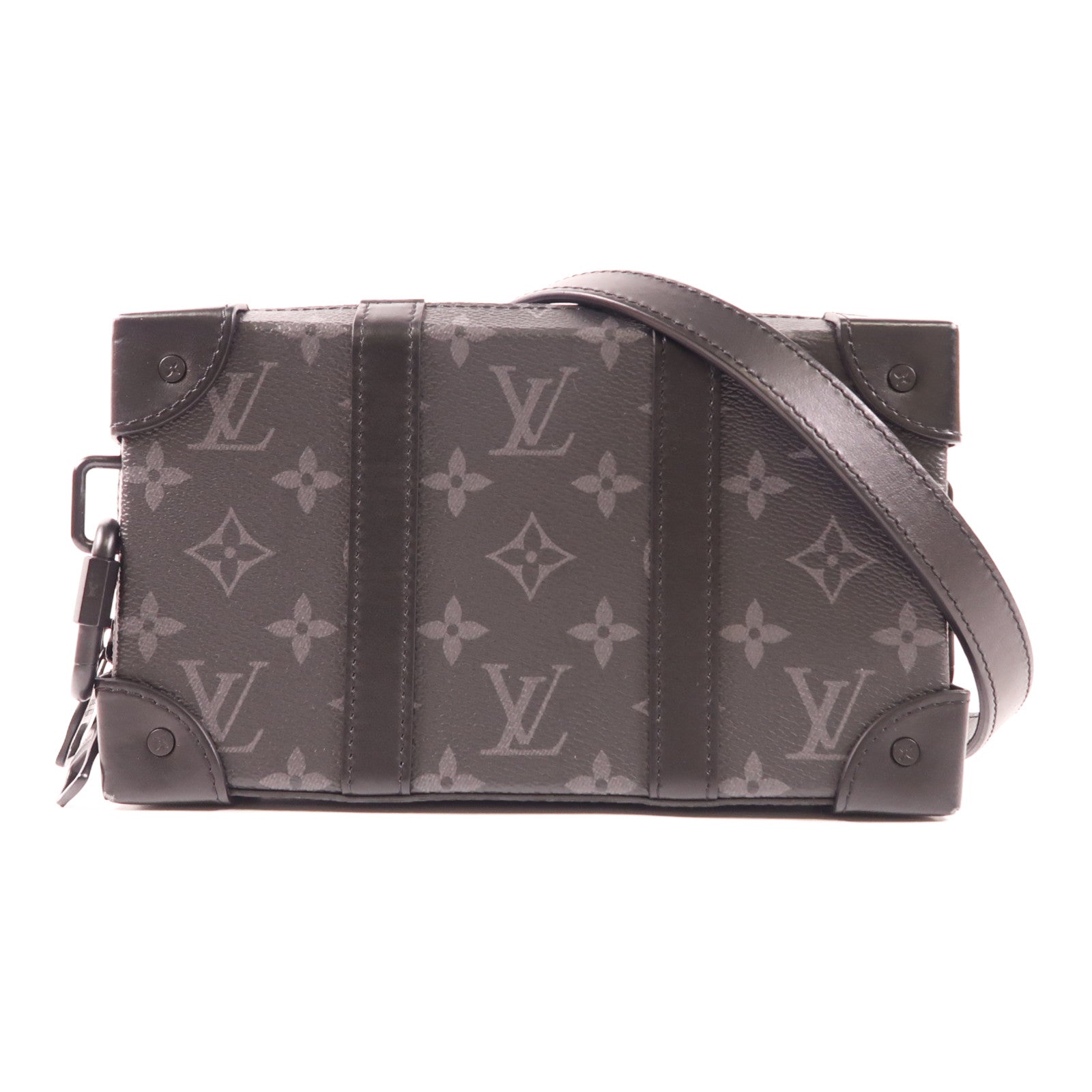 LOUIS VUITTON Monogram Eclipse Soft Trunk Wallet肩背袋