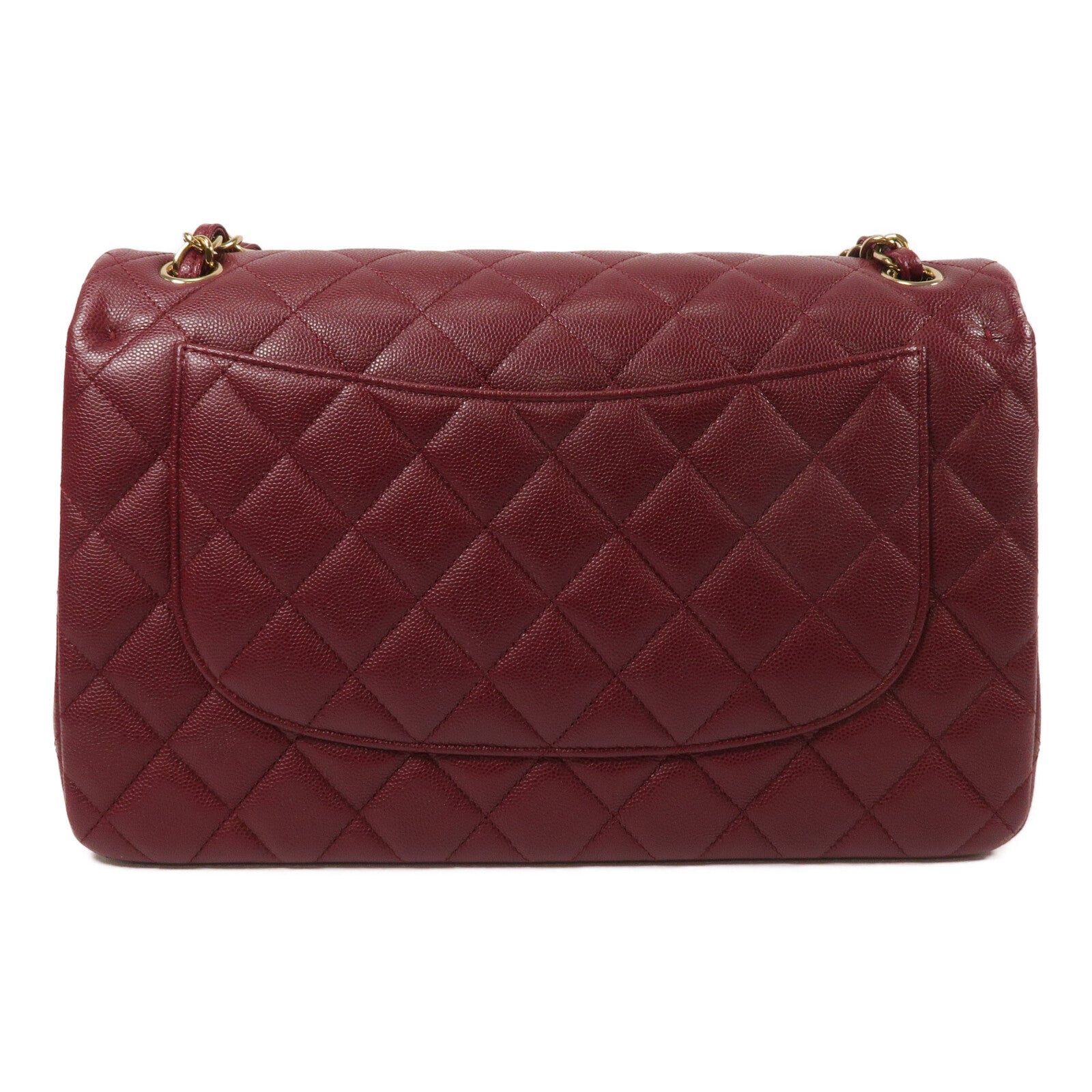 CHANEL 牛皮皮革Large Classic鏈帶肩背袋