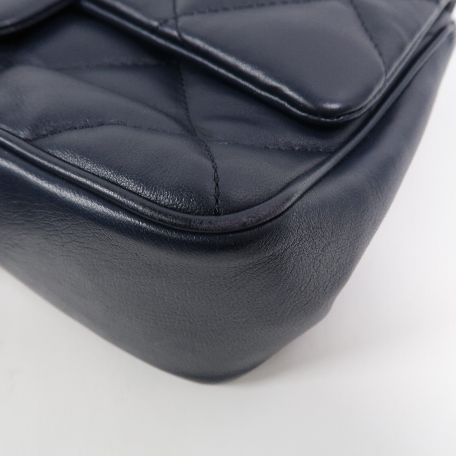 CHANEL 羊皮皮革Top Handle Flap手挽肩背兩用袋