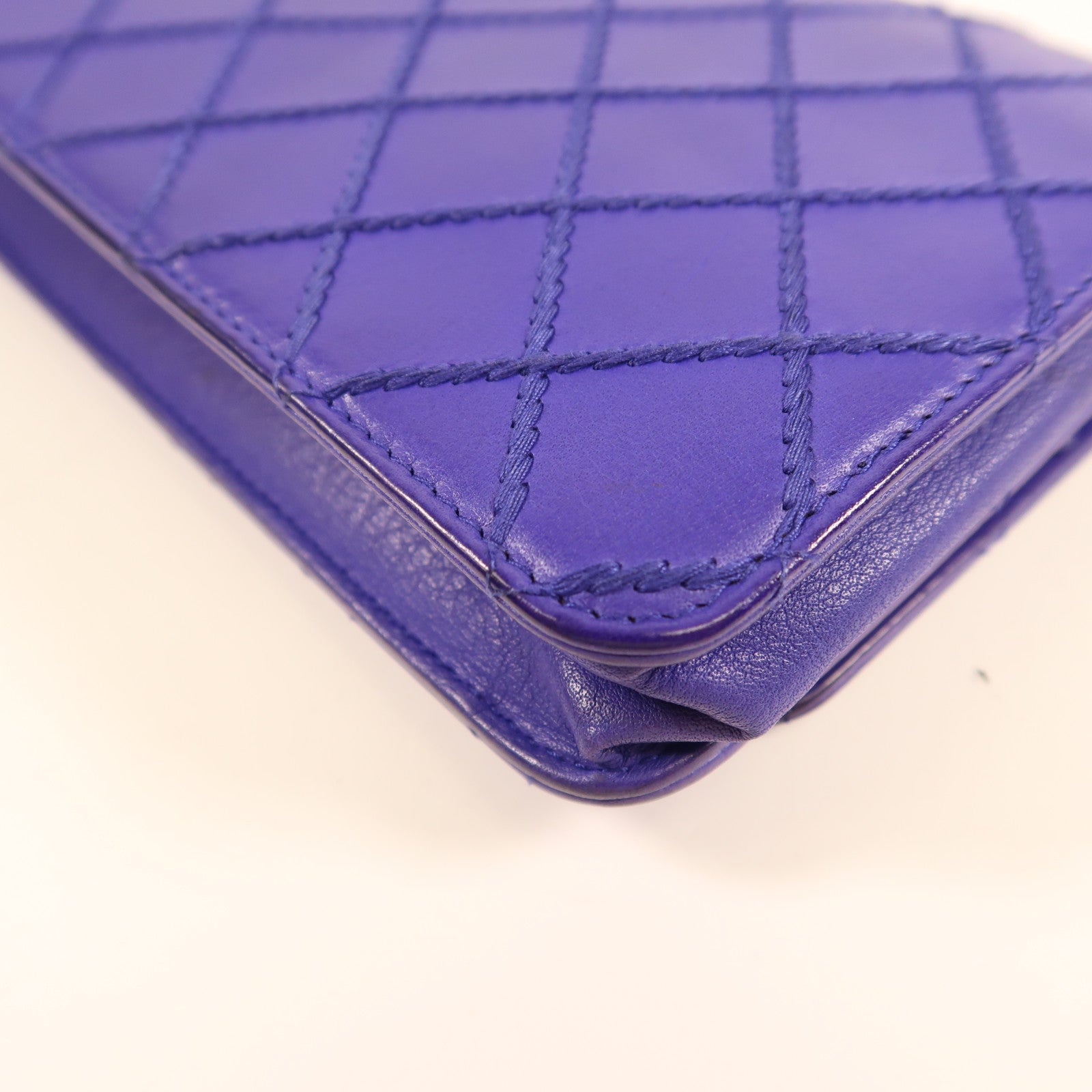 CHANEL 牛皮皮革Wallet On Chain鏈帶肩背袋