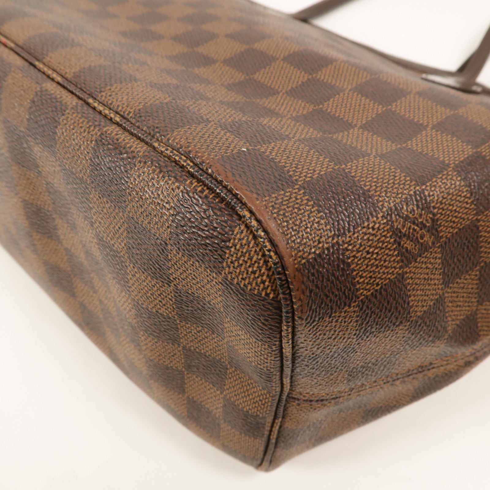 LOUIS VUITTON Damier Neverfull MM肩背袋