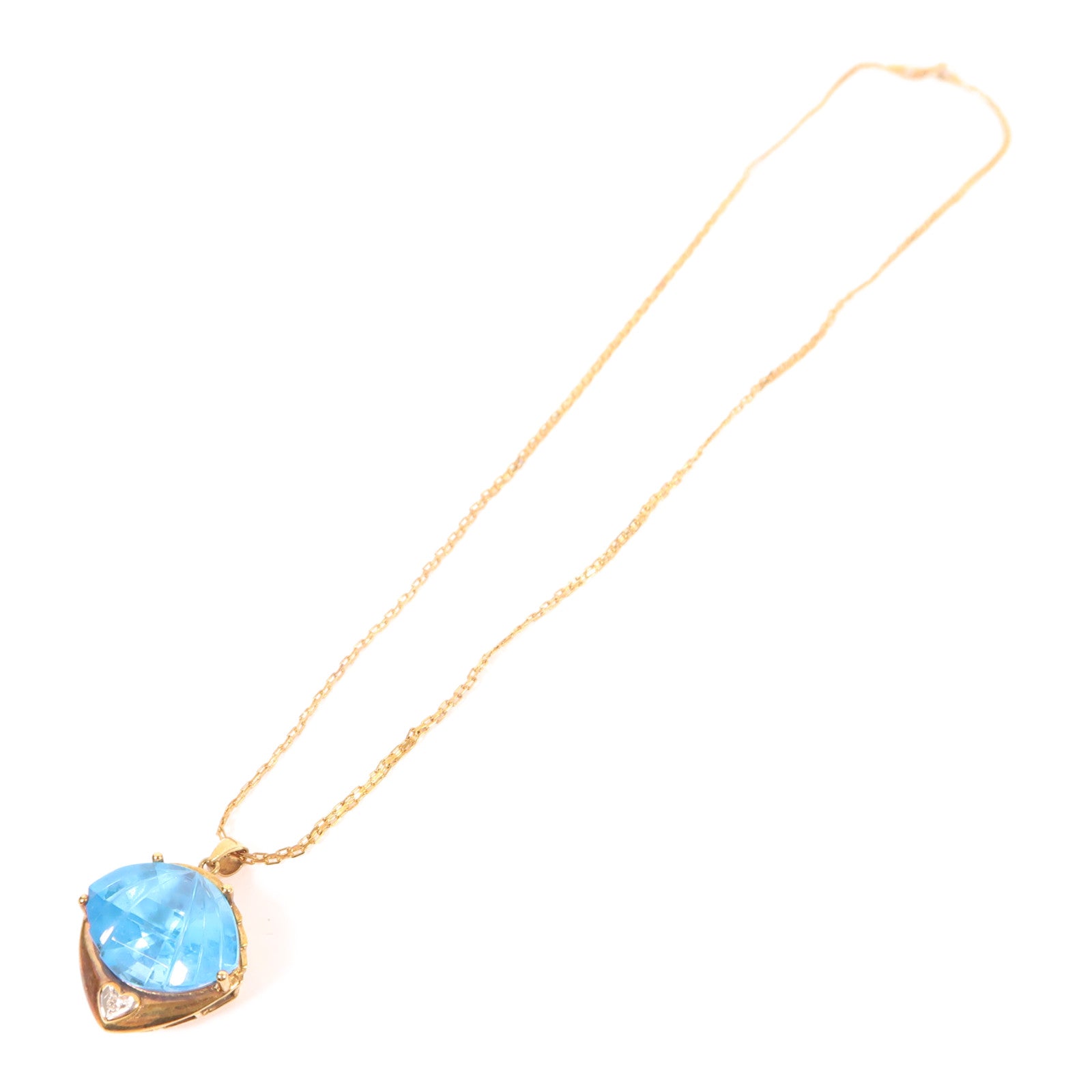 JEWELRY 【激減優惠】14K黃金/托帕石 Topaz Necklace項鍊
