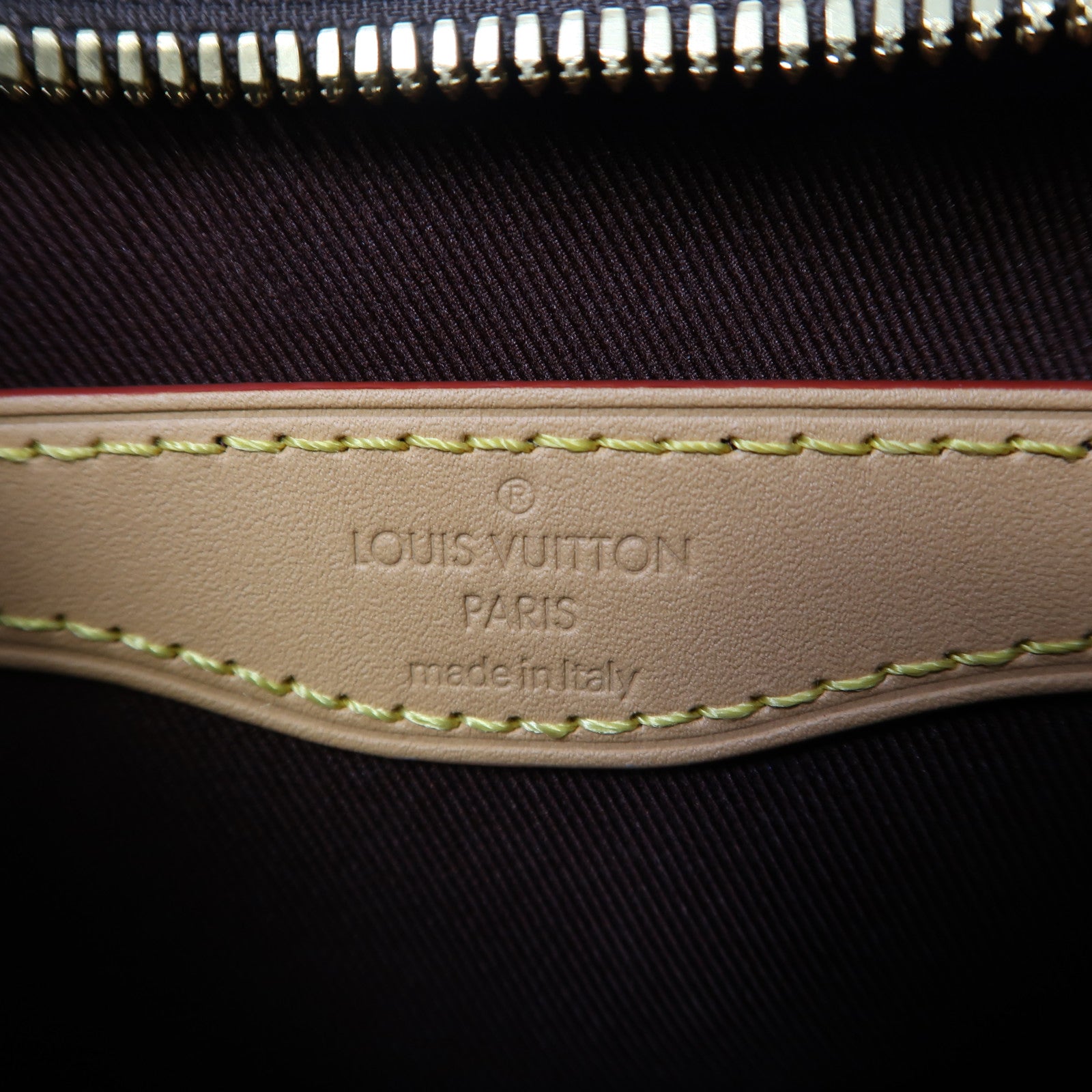 LOUIS VUITTON Monogram Boulogne金扣肩背袋啡色