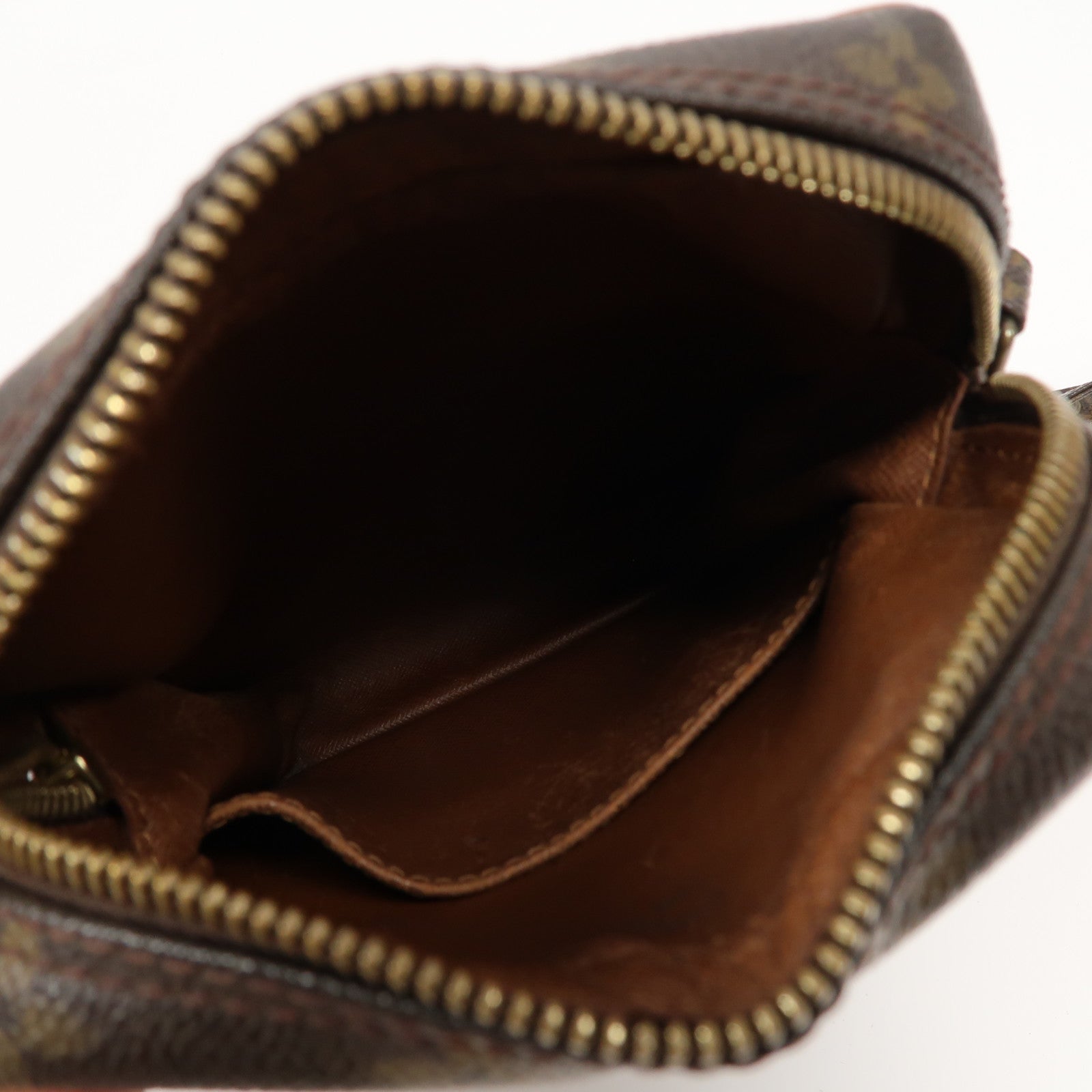 LOUIS VUITTON Monogram Danube金扣肩背袋啡色