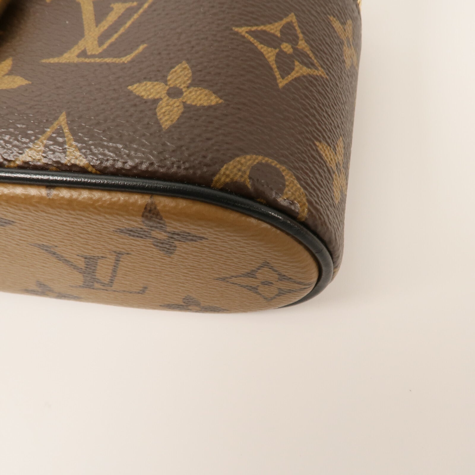 LOUIS VUITTON Monogram Reverse Vanity Chain Pouch手挽肩背兩用袋