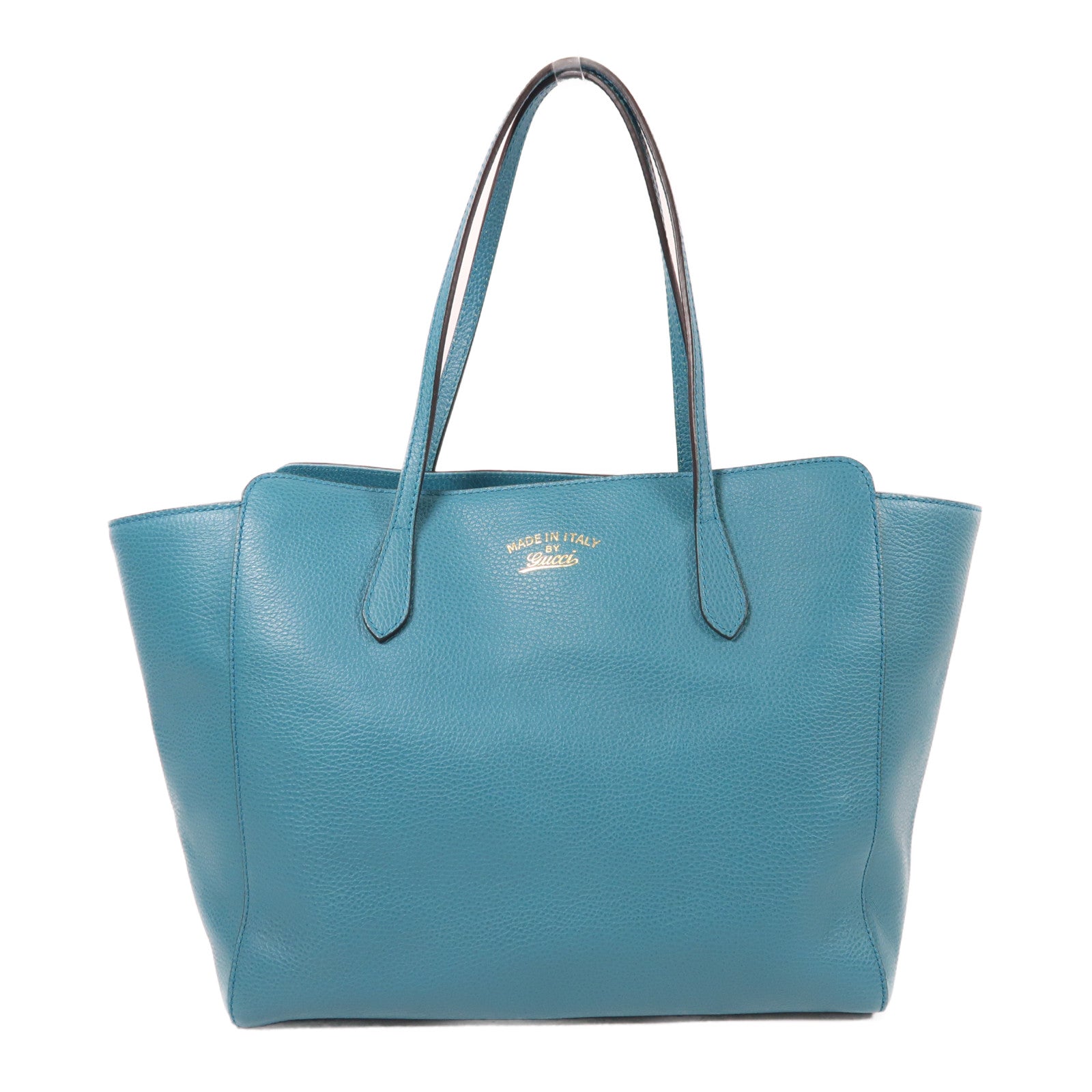 GUCCI 牛皮皮革Swing Shoulder Tote金扣肩背袋/手挽袋