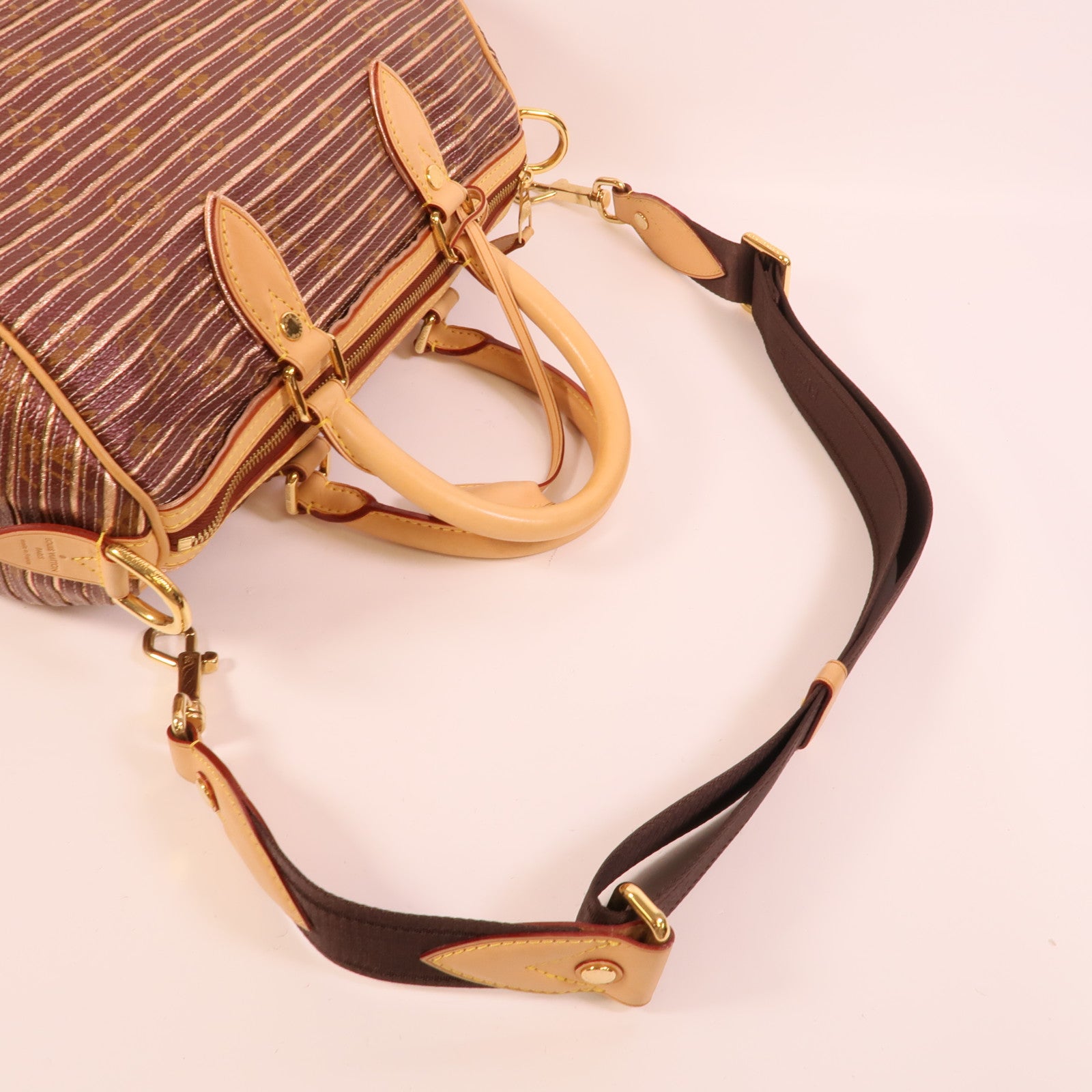 LOUIS VUITTON Monogram Eden Speedy Bandouliere 30手挽肩背兩用袋
