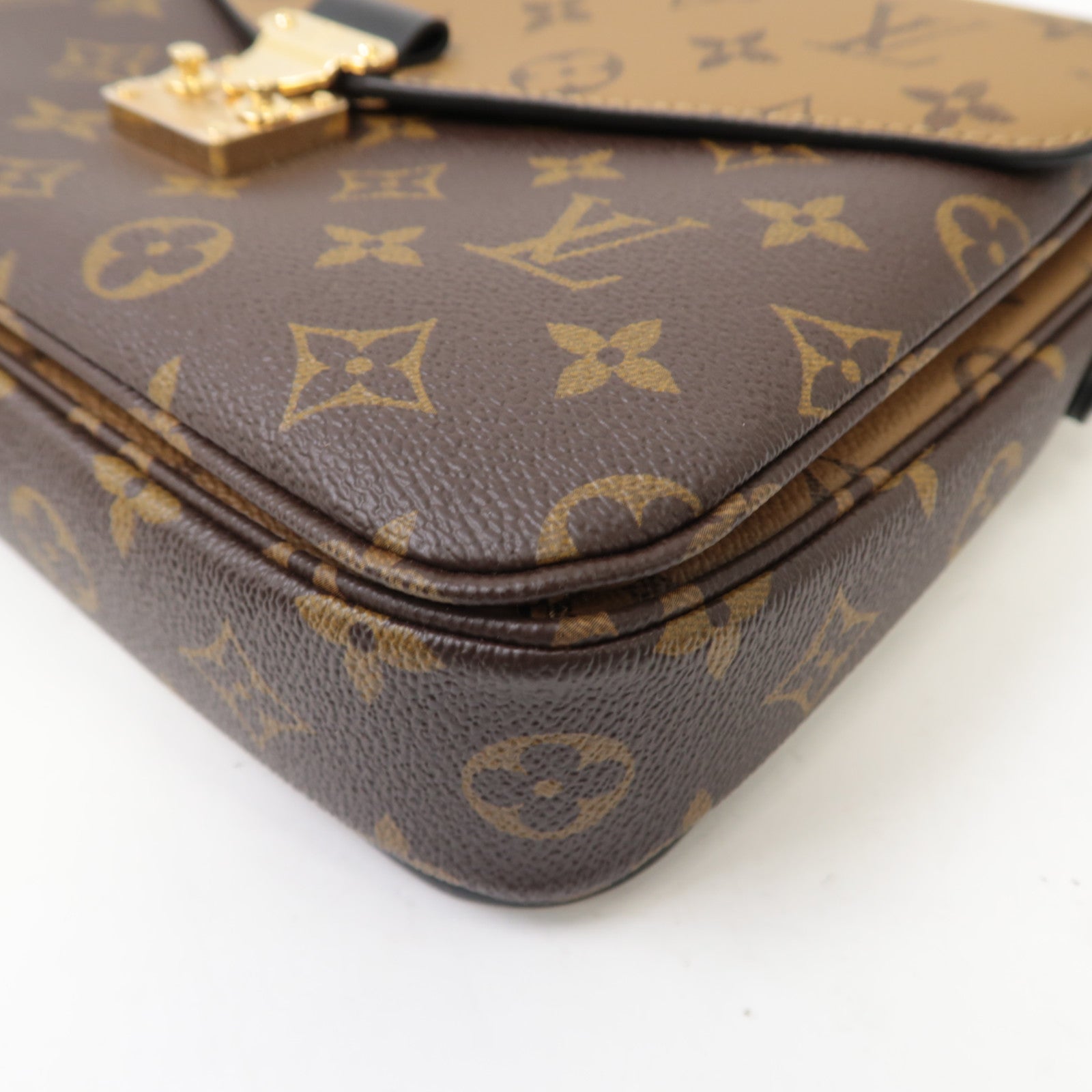 LOUIS VUITTON LV Pochette Metis 2 Way Shoulder Bag M44876 Monogram Reverse Brown