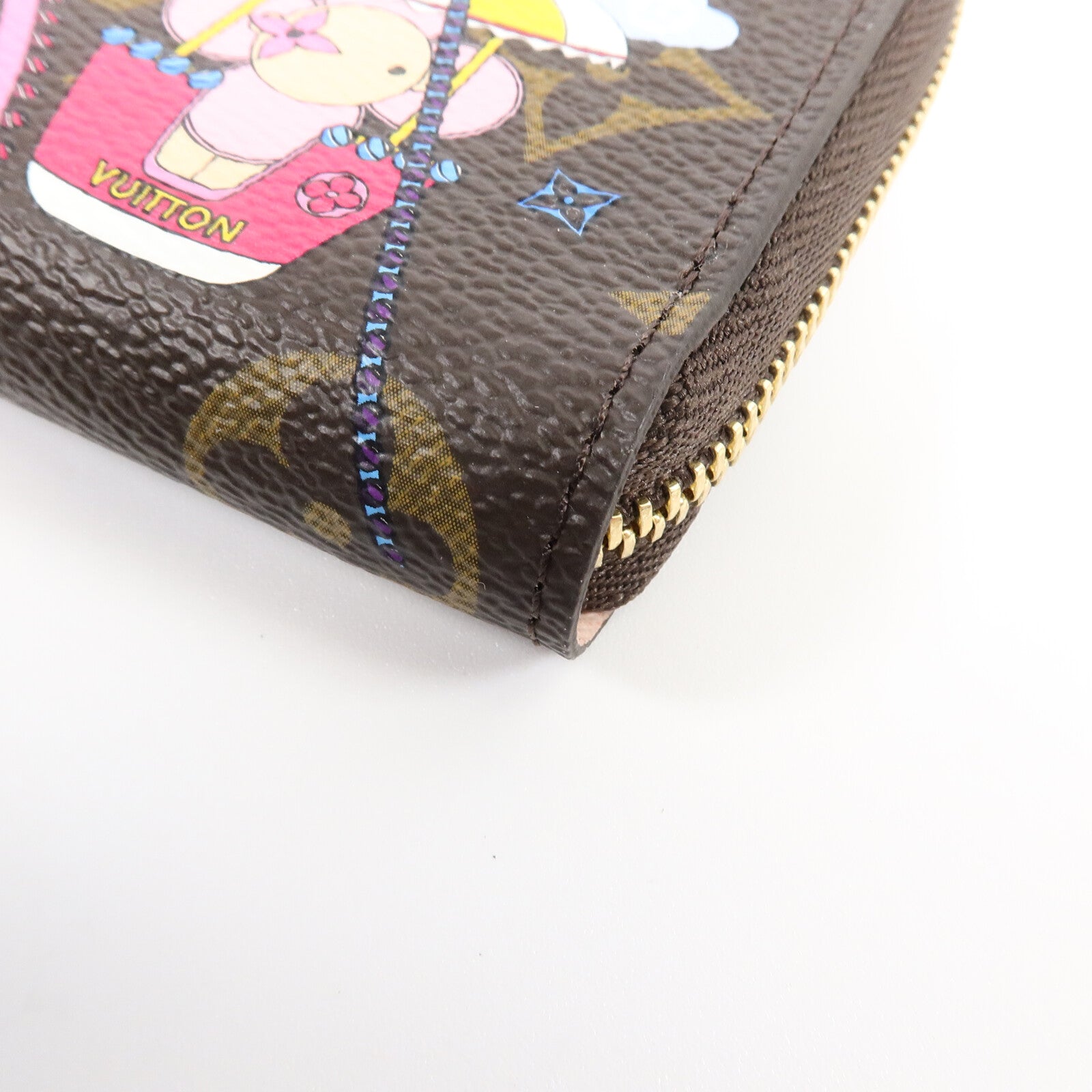 LOUIS VUITTON Monogram Vivienne Zippy Coin Purse錢包