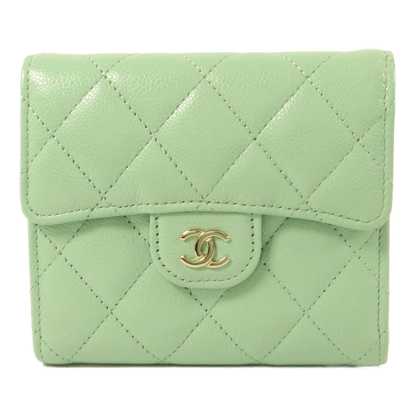 CHANEL 牛皮皮革Classic Small Flap Wallet錢包