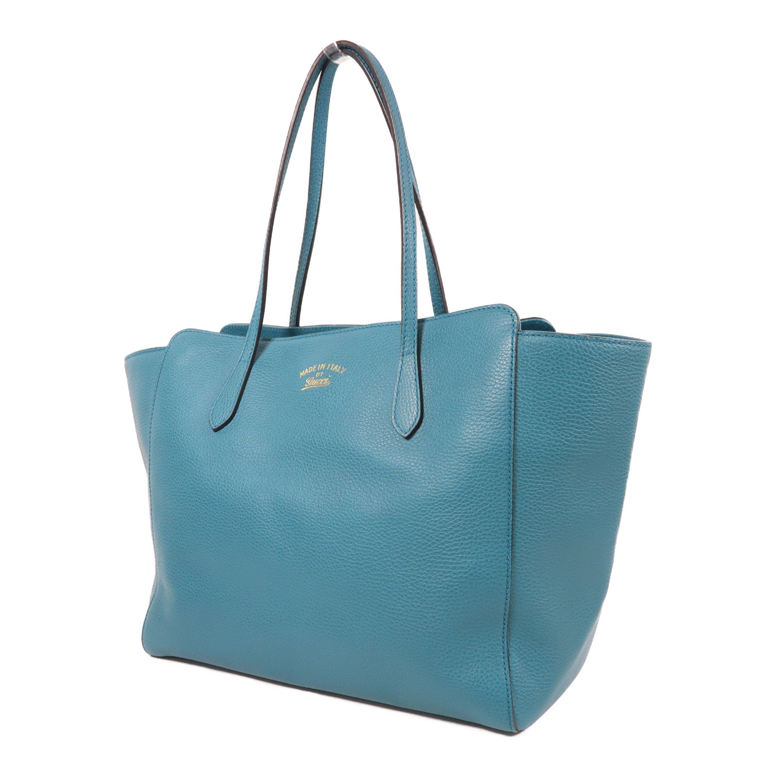 GUCCI 牛皮皮革Swing Shoulder Tote金扣肩背袋/手挽袋
