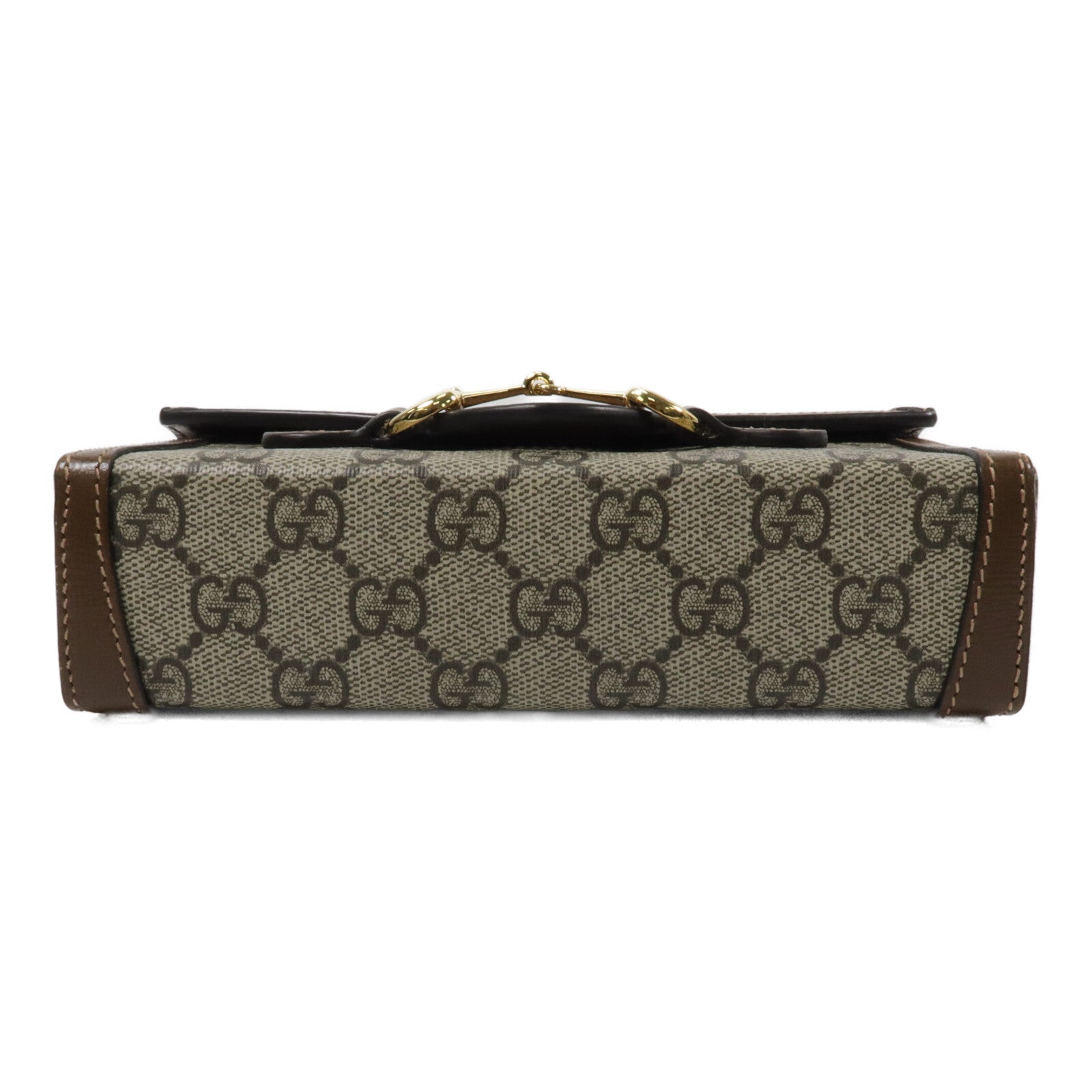 GUCCI 塗層帆布Horsebit 1955 Mini肩背袋