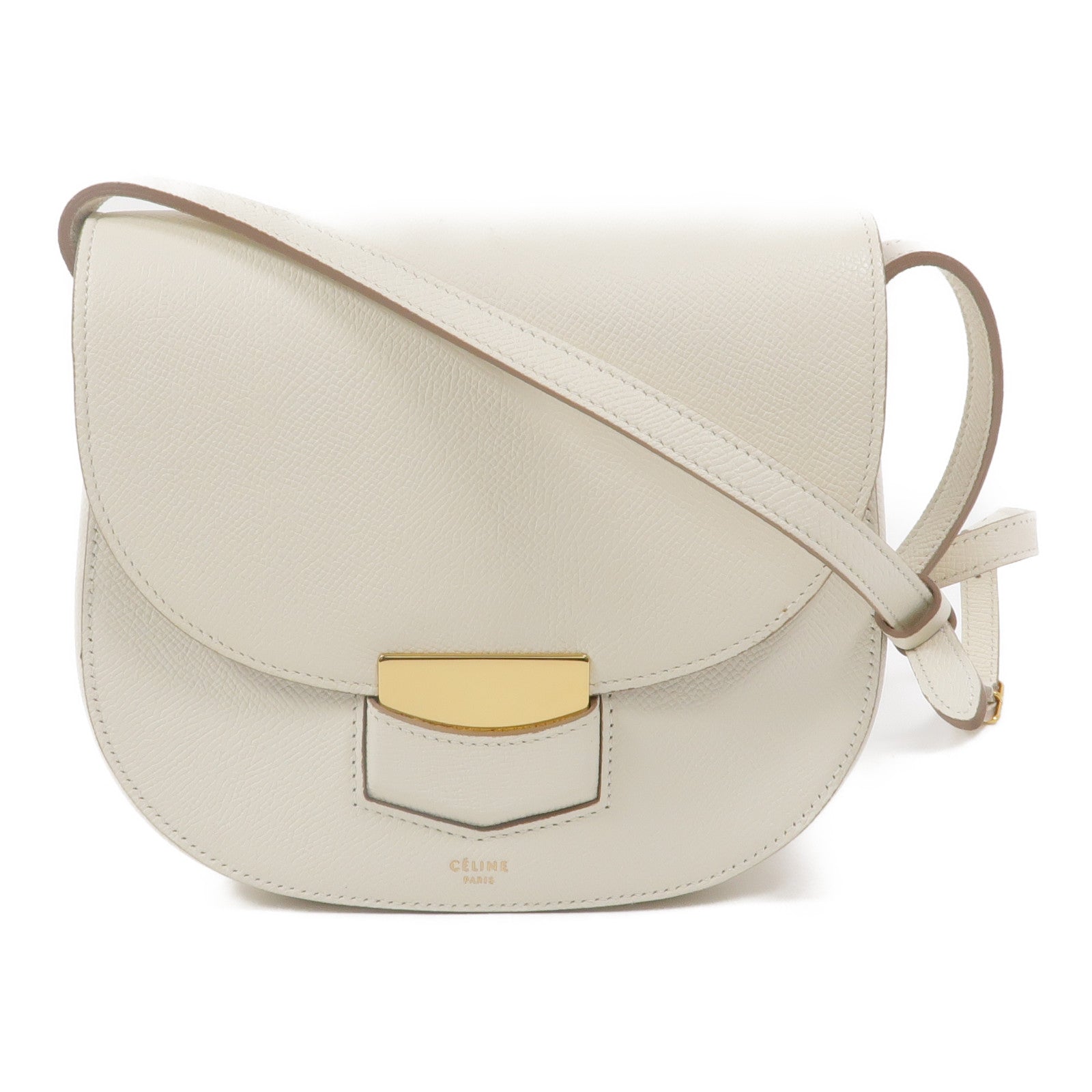 CELINE 牛皮皮革Trotteur Bag肩背袋