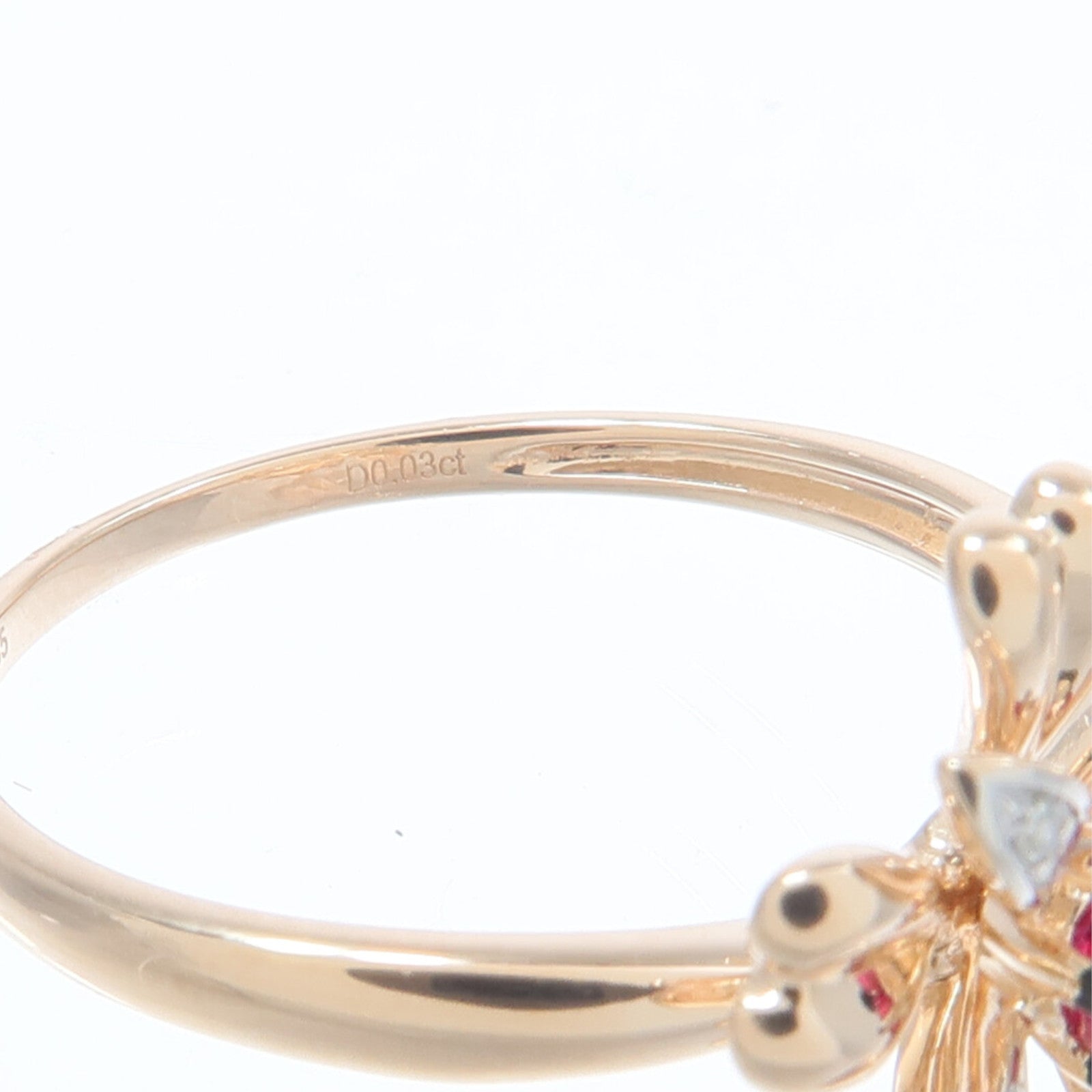JEWELRY 14K玫瑰金Diamond Ring鑽石戒指