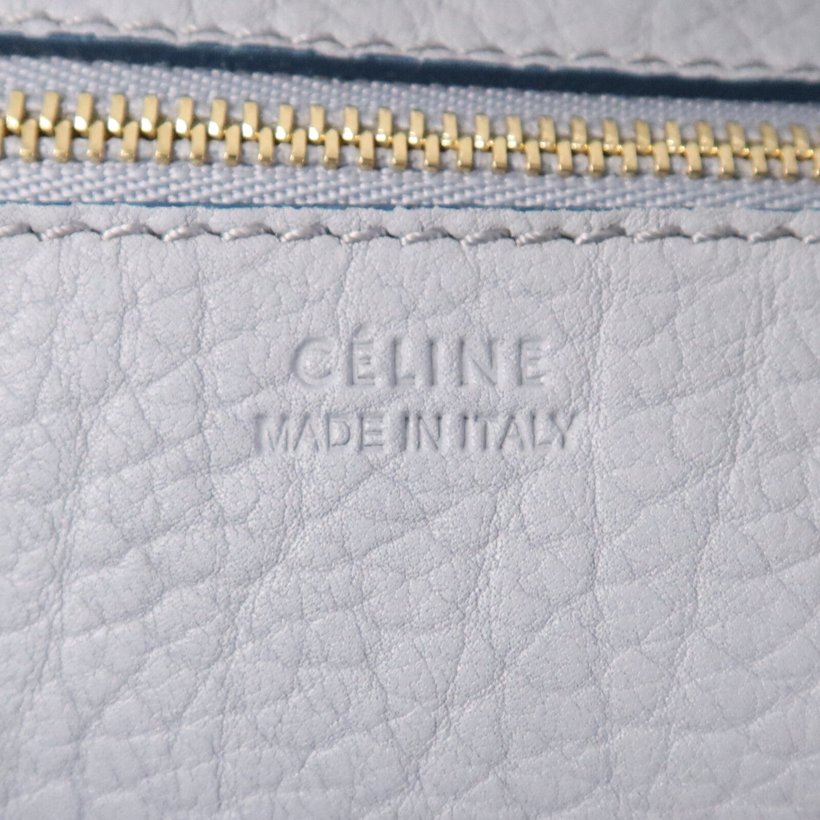 CELINE 牛皮皮革Small Tie Tote Bag 金扣手挽袋