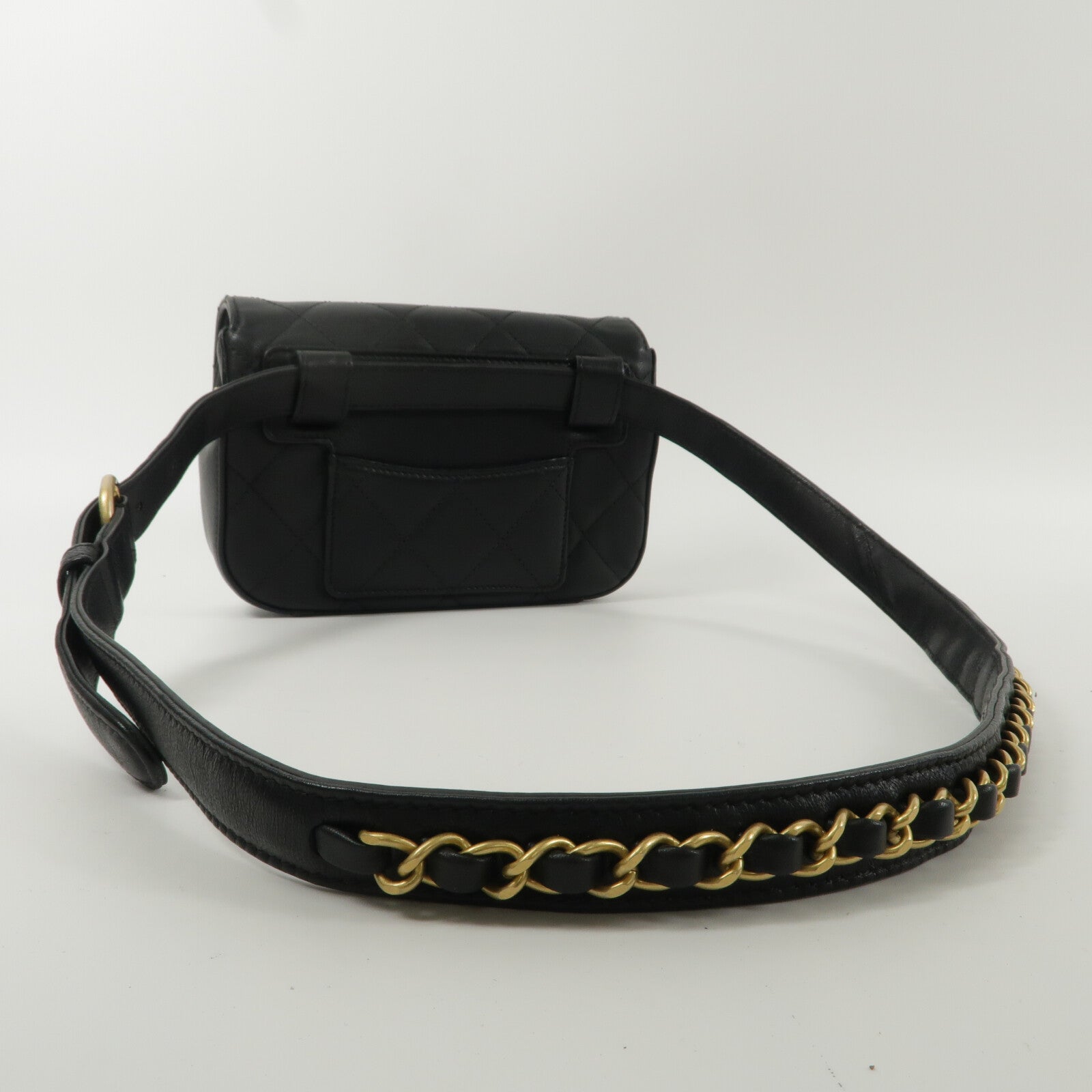 CHANEL 羊皮皮革Chanel 19 Flap Belt Bag腰包
