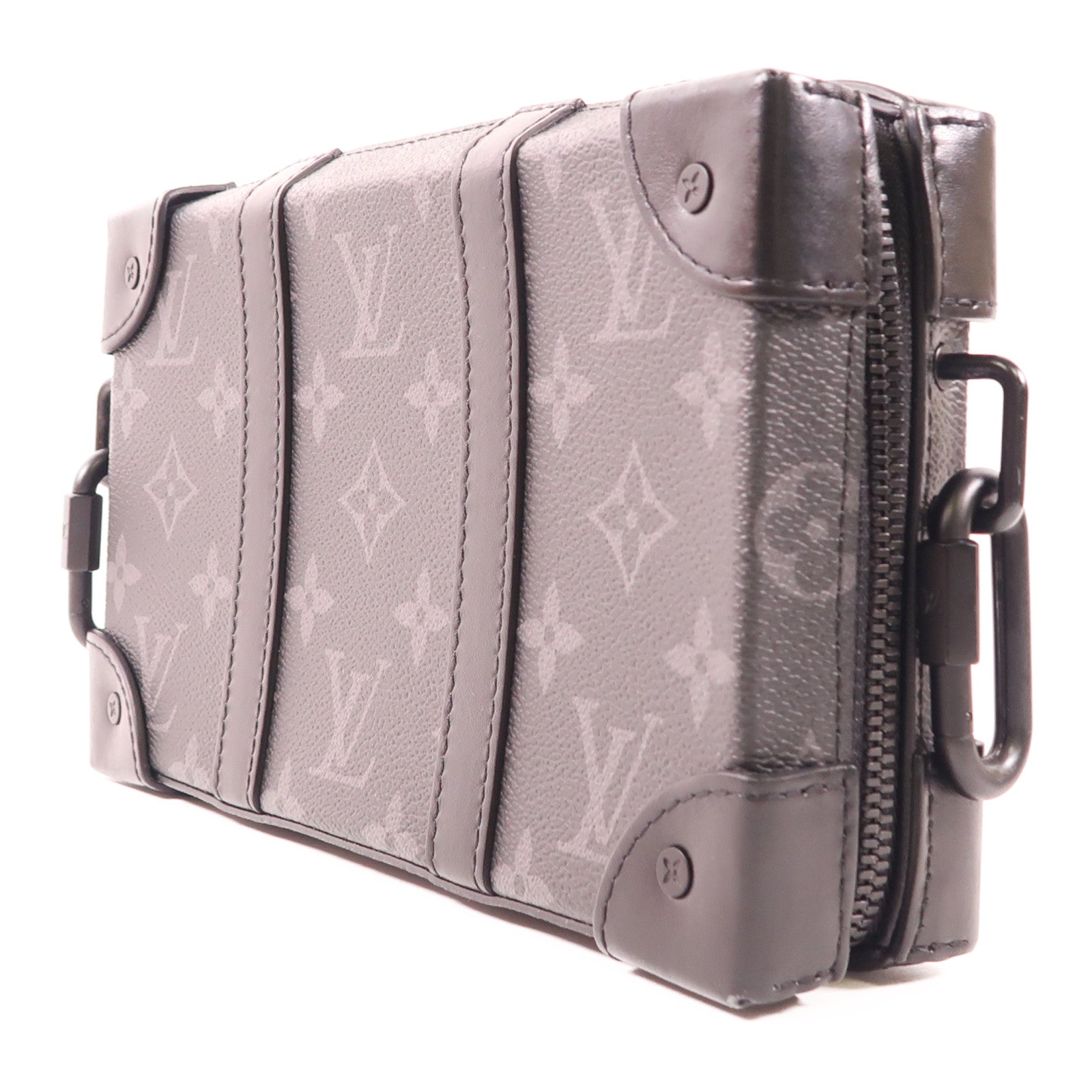 LOUIS VUITTON Monogram Eclipse Soft Trunk Wallet肩背袋