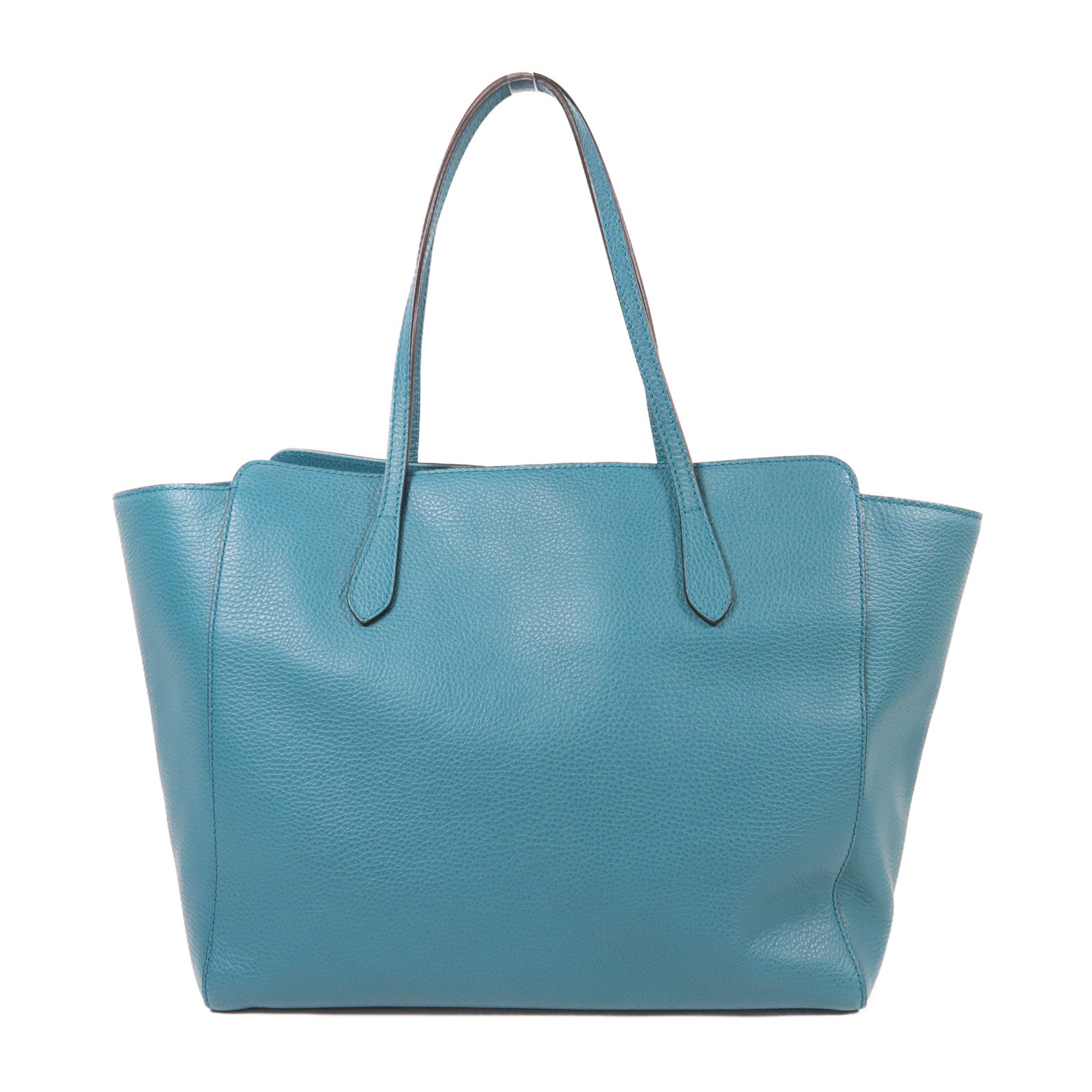 GUCCI 牛皮皮革Swing Shoulder Tote金扣肩背袋/手挽袋
