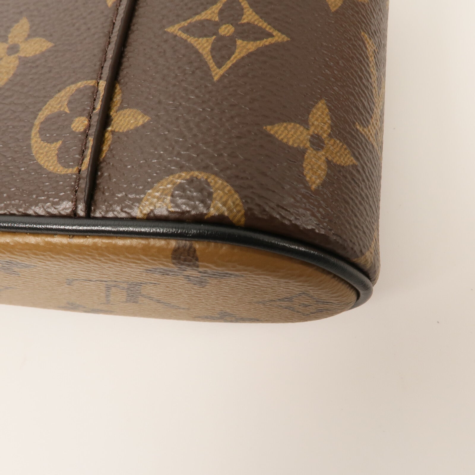 LOUIS VUITTON Monogram Reverse Vanity Chain Pouch手挽肩背兩用袋