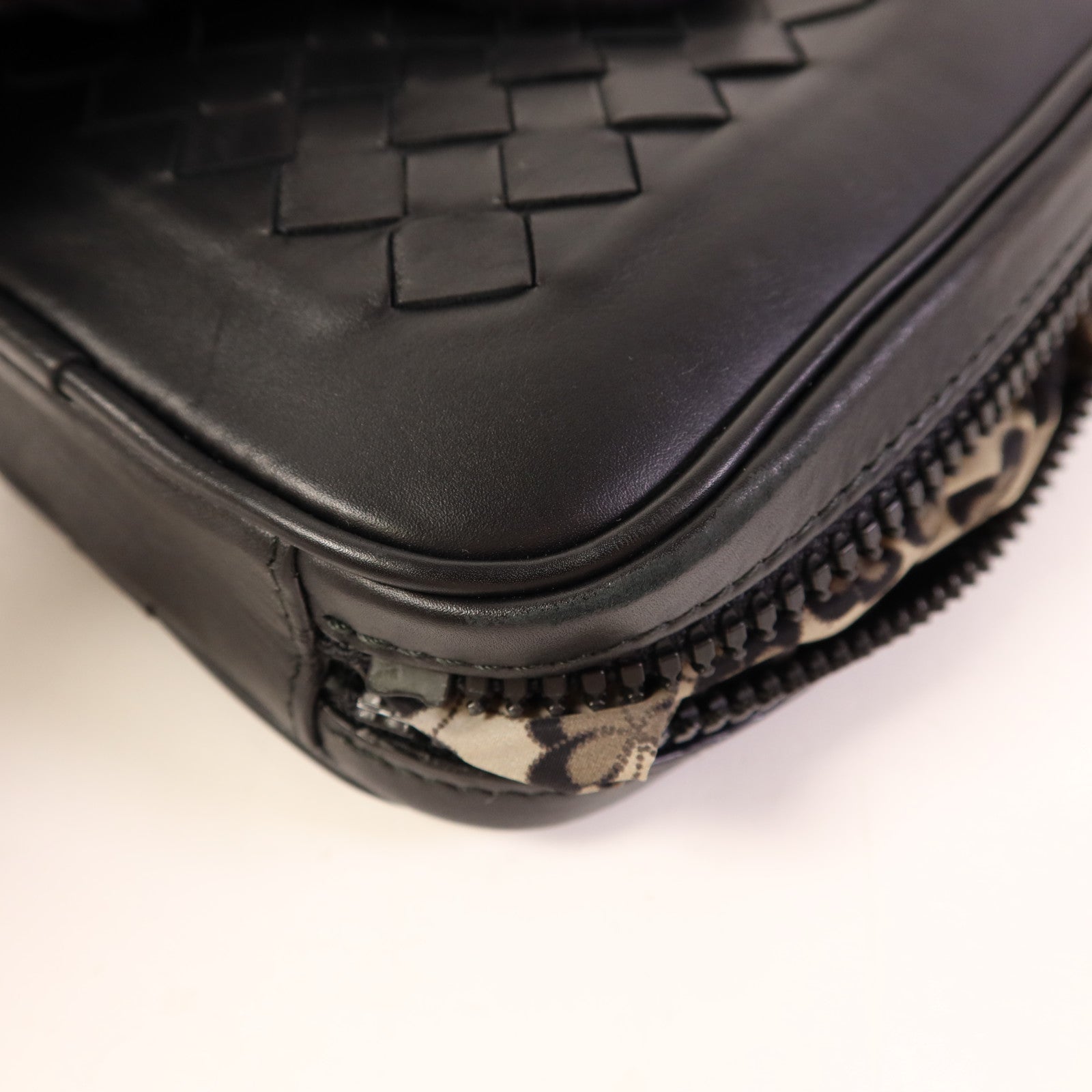 BOTTEGA VENETA 皮革/尼龍Tote Bag手挽袋