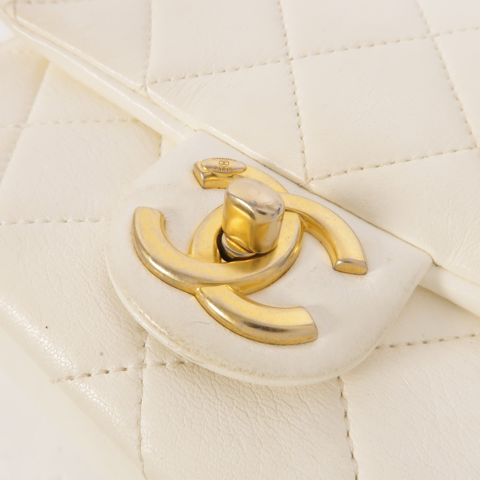 CHANEL 羊皮皮革Mini Flap Bag鏈帶肩背袋