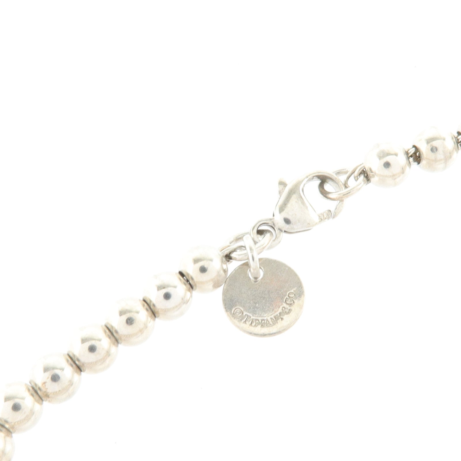 TIFFANY＆CO 925純銀/琺瑯Return To Tiffiany Heart Bracelet手鏈