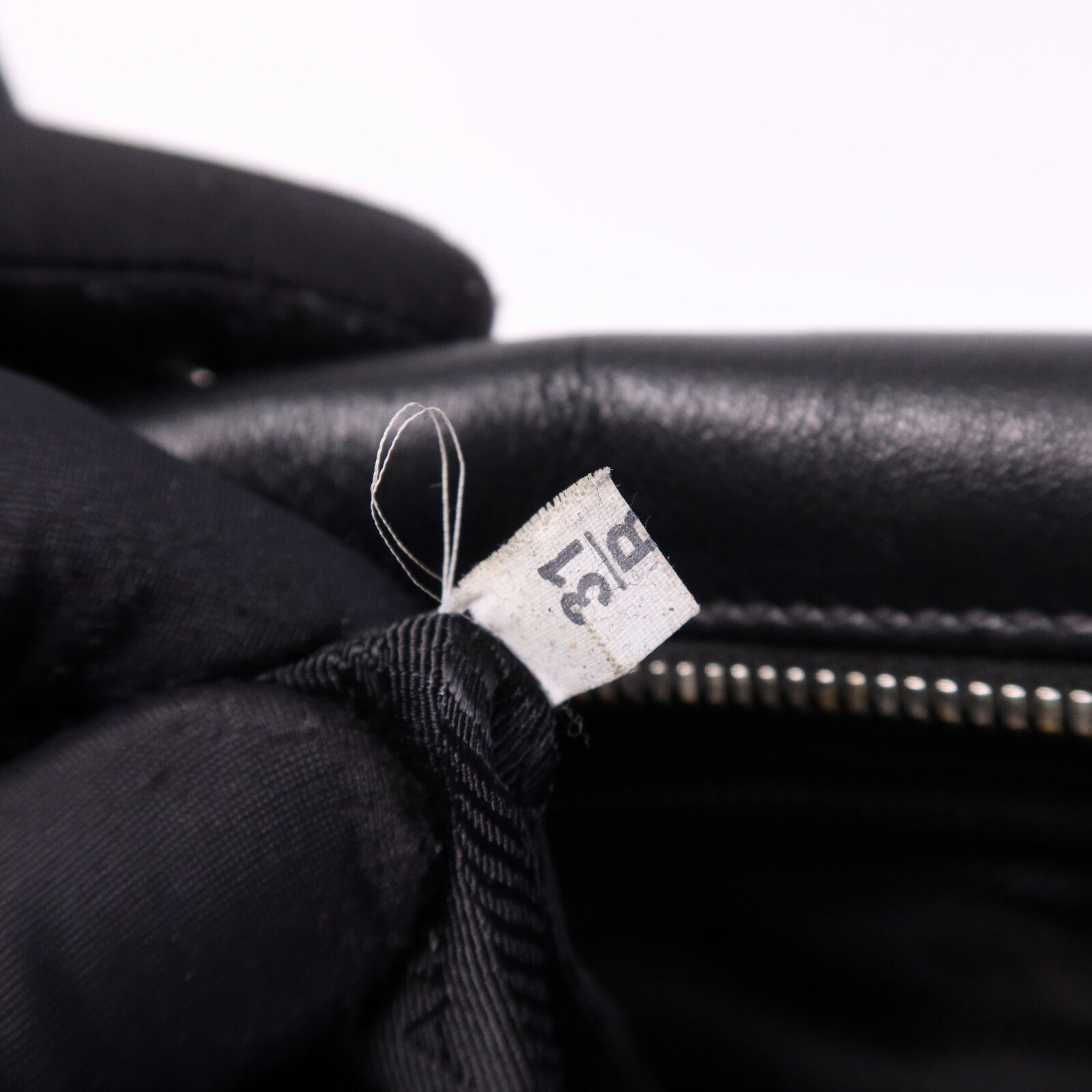 PRADA 【激減優惠】牛皮皮革Shoulder Bag銀扣手挽肩背兩用袋