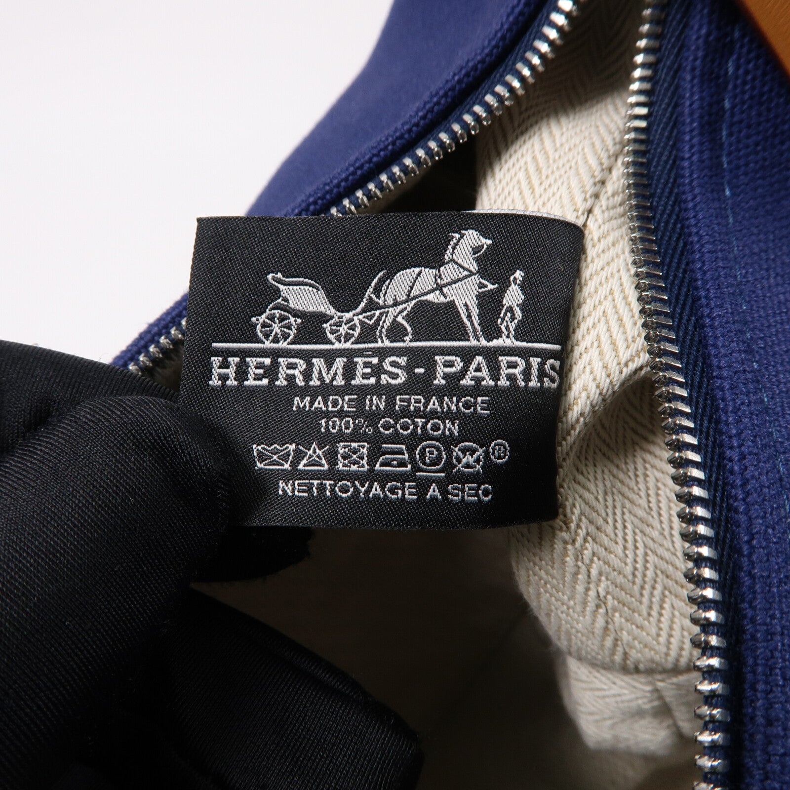 HERMES 帆布Bride-A-Brac PM手挽袋