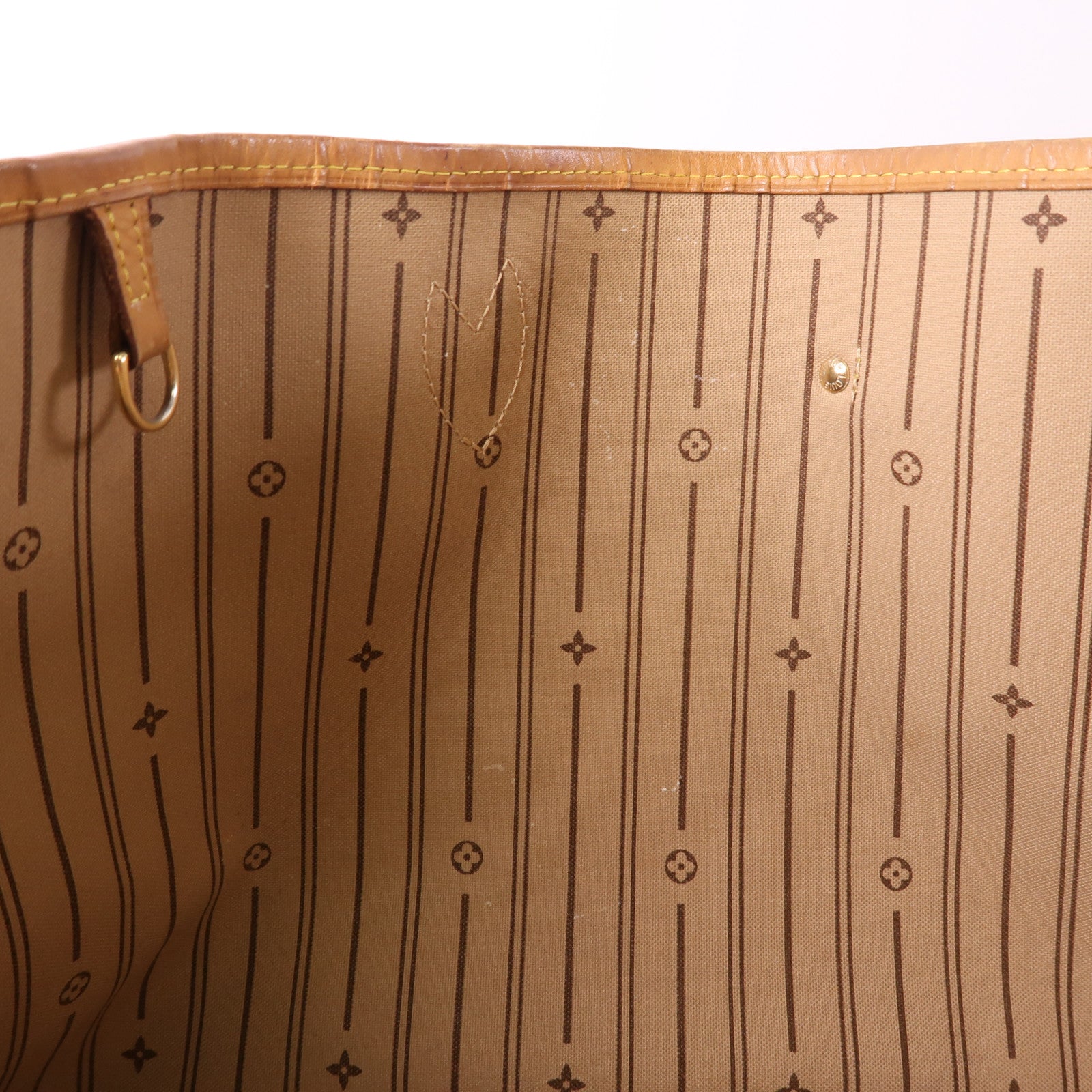 LOUIS VUITTON Monogram Neverfull GM Tote Bag金扣肩背袋