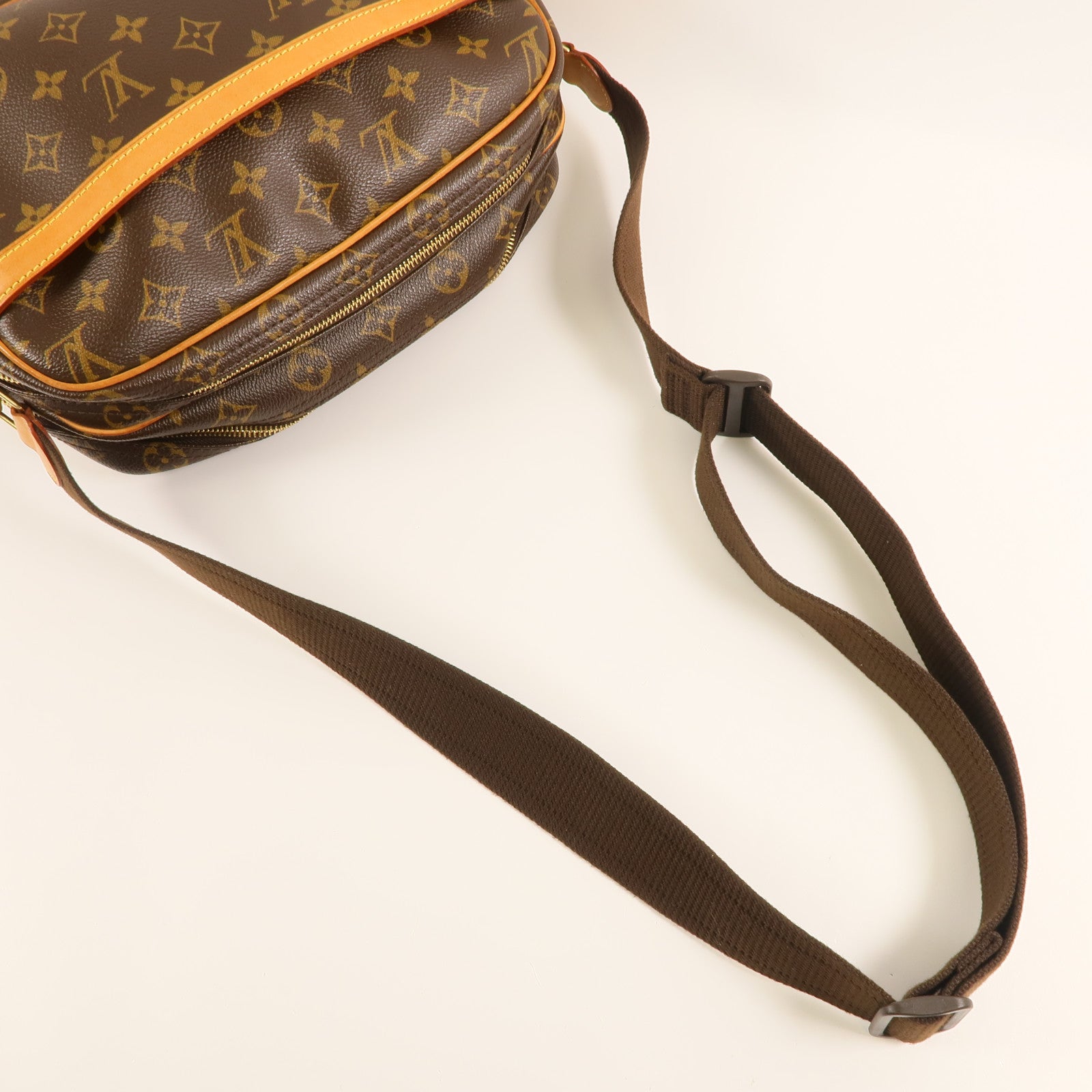 LOUIS VUITTON LV GHW Reporter PM Shoulder Bag M45254 Monogram Brown