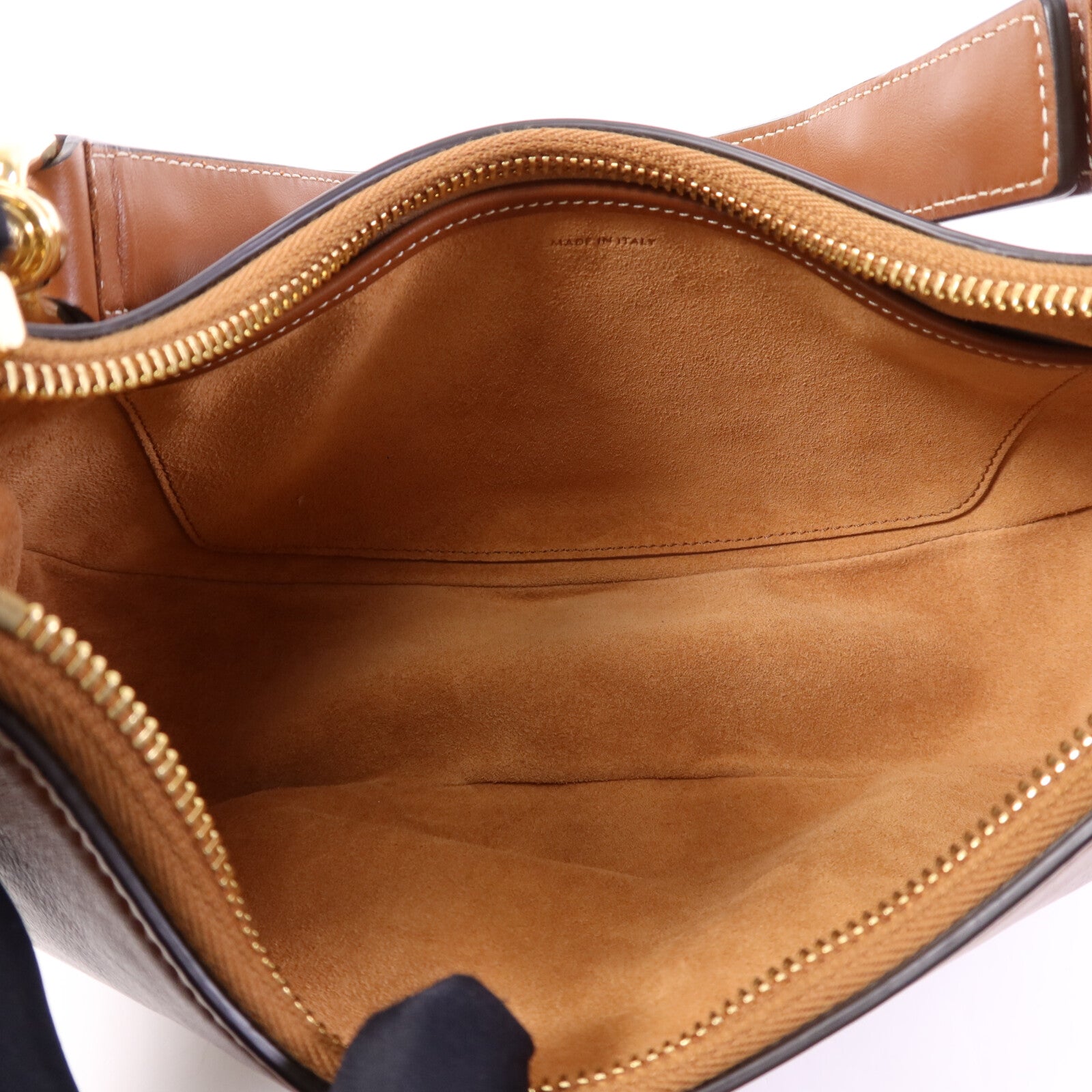 CELINE 牛皮皮革Ava金扣肩背袋