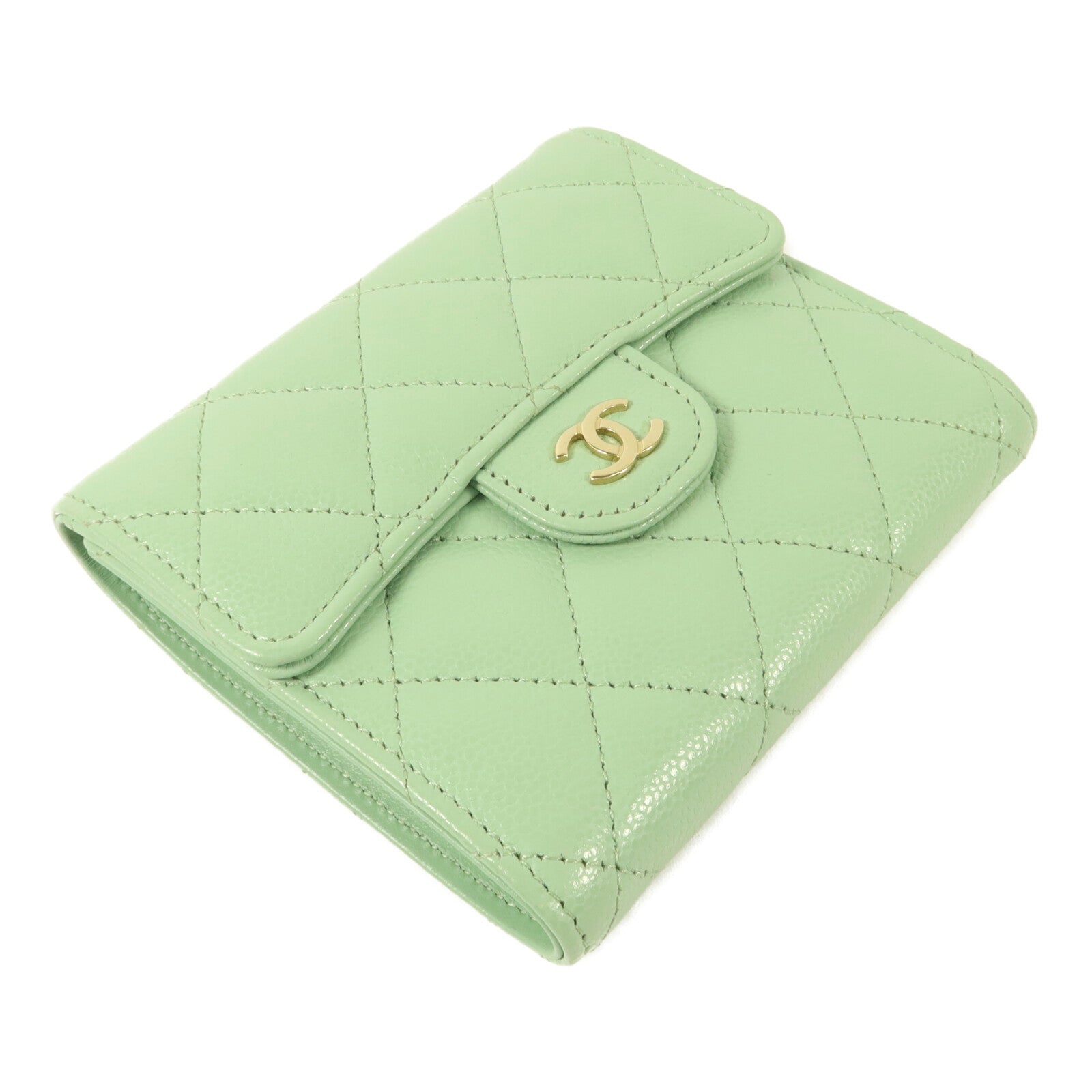 CHANEL 牛皮皮革Classic Small Flap Wallet錢包