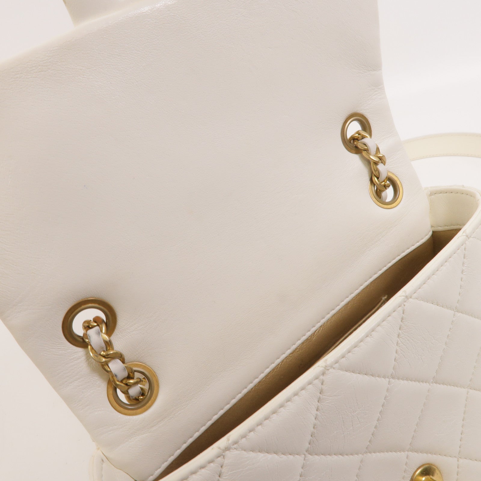 CHANEL 羊皮皮革Mini Flap Bag鏈帶肩背袋