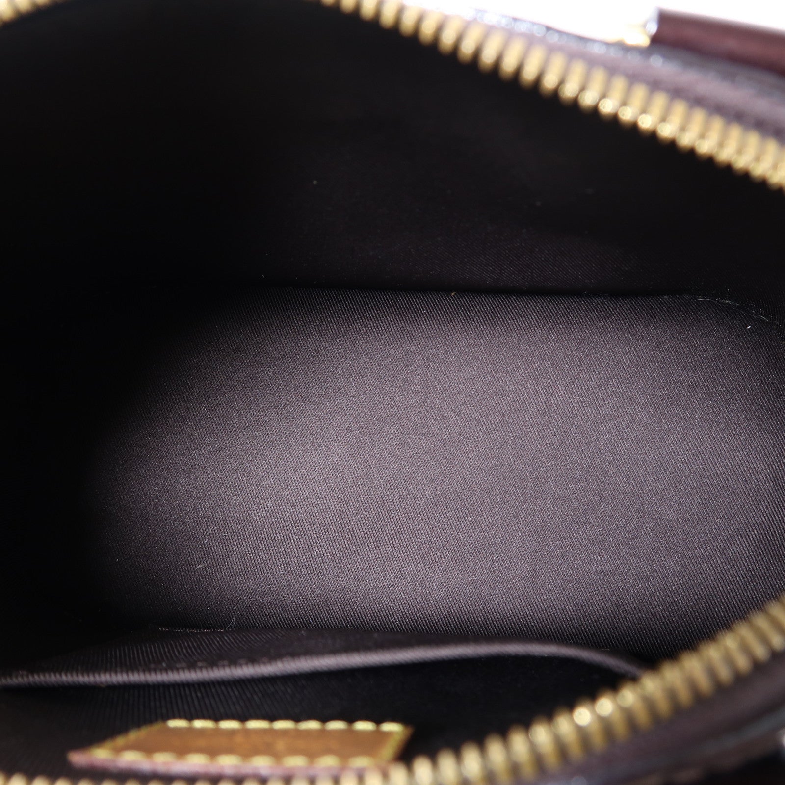 LOUIS VUITTON Vernis Alma BB金扣手挽肩背兩用袋深紅色