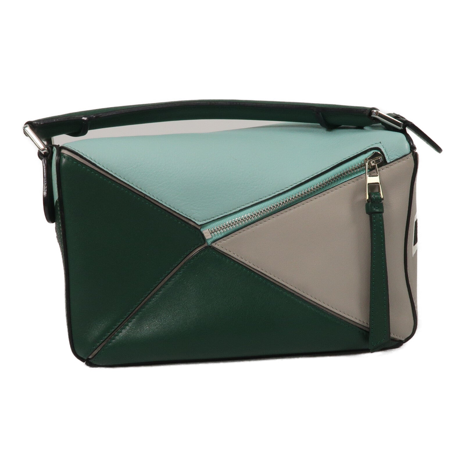 LOEWE 牛皮皮革Puzzle Endure Celebrating手挽肩背兩用袋