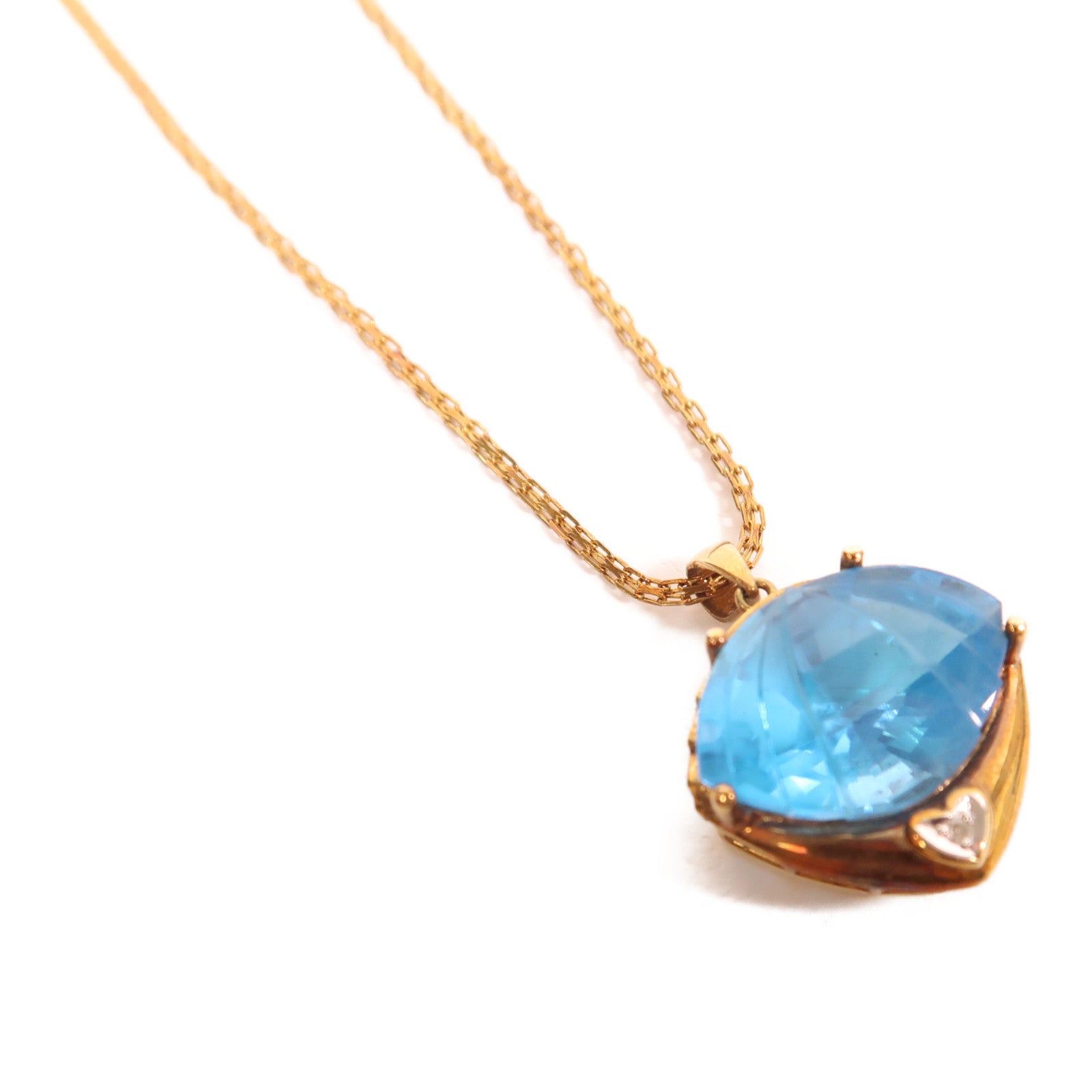 JEWELRY 【激減優惠】14K黃金/托帕石 Topaz Necklace項鍊