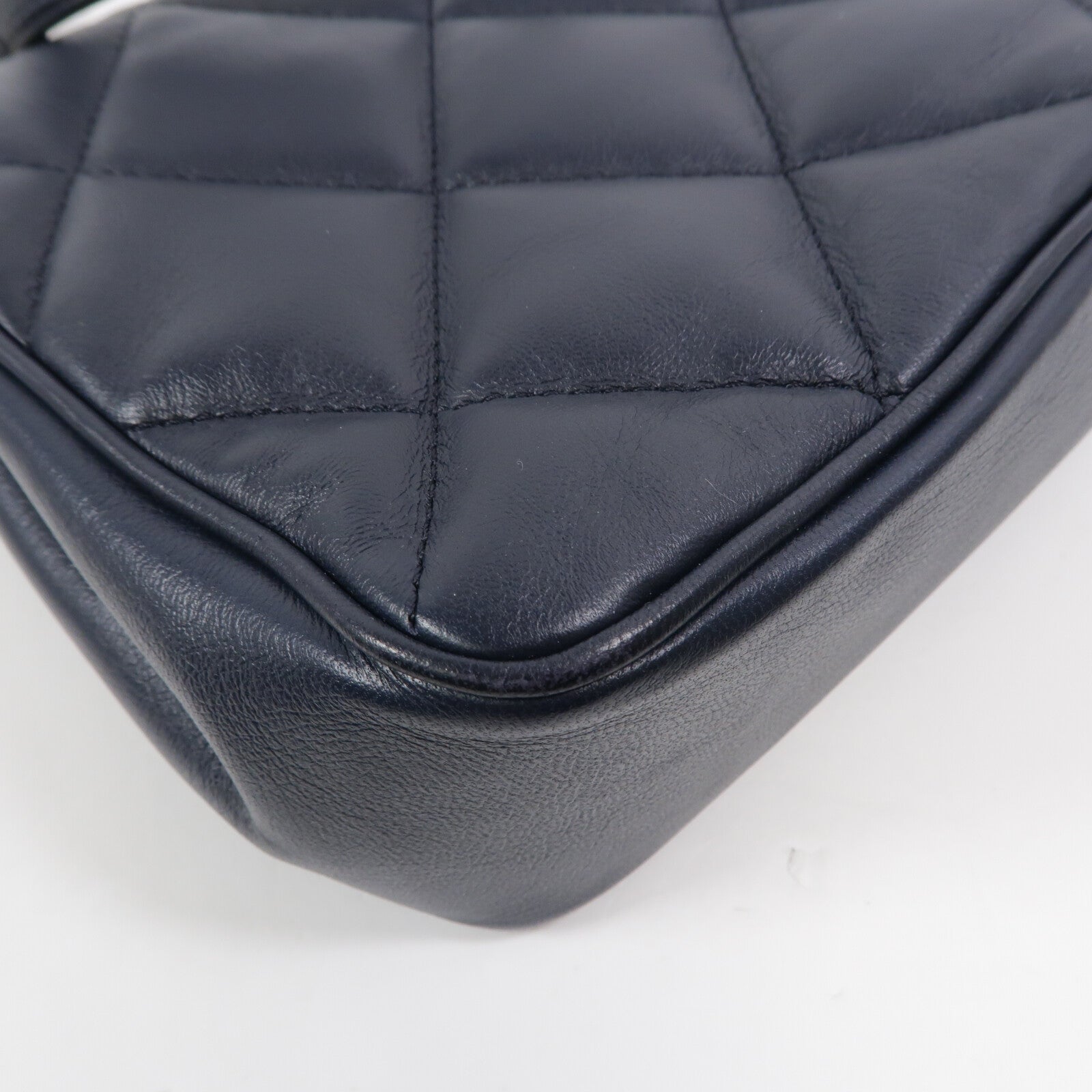 CHANEL 羊皮皮革Top Handle Flap手挽肩背兩用袋