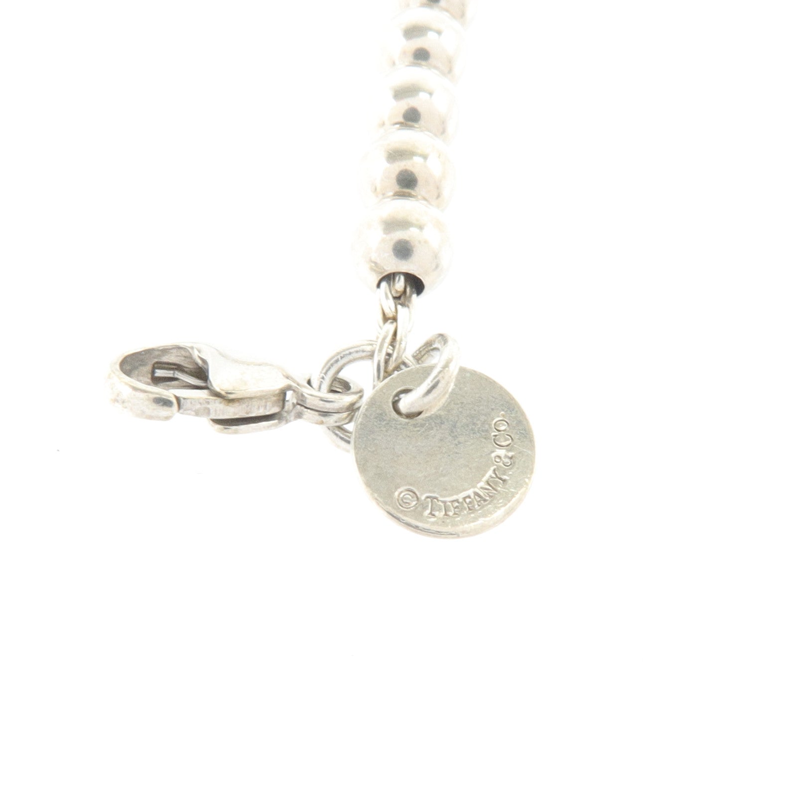 TIFFANY＆CO 925純銀/琺瑯Return To Tiffiany Heart Bracelet手鏈