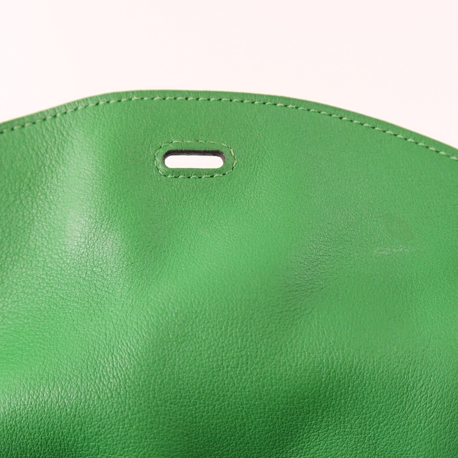 HERMES PHW Lindy 26 2Way Shoulder Hand Bag Veau Swift Leather Stamp R 1K Bamboo