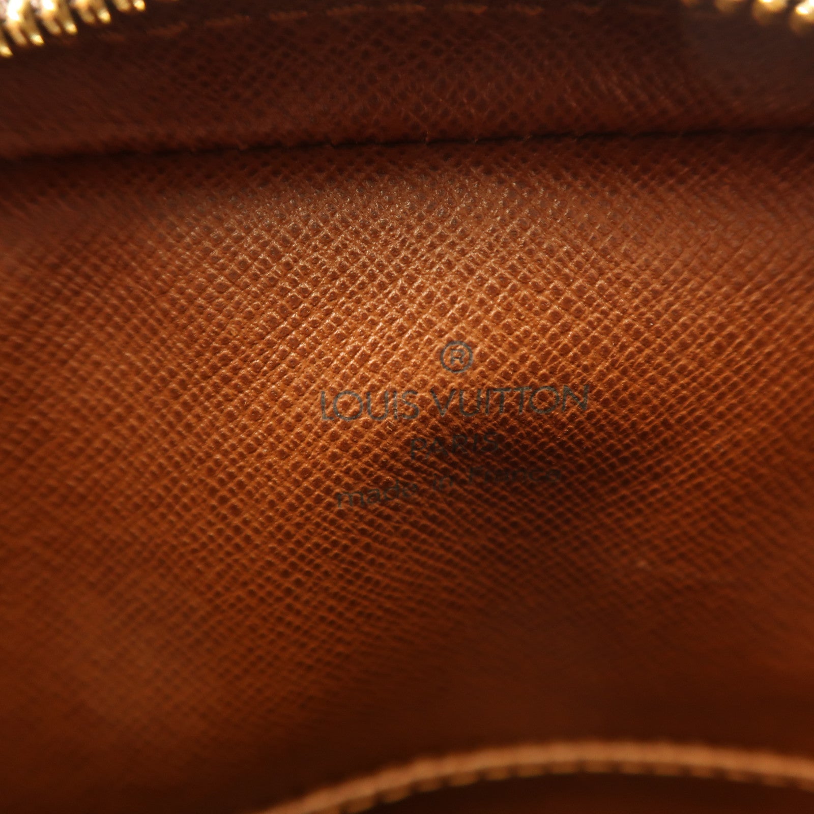 LOUIS VUITTON Monogram Danube金扣肩背袋啡色