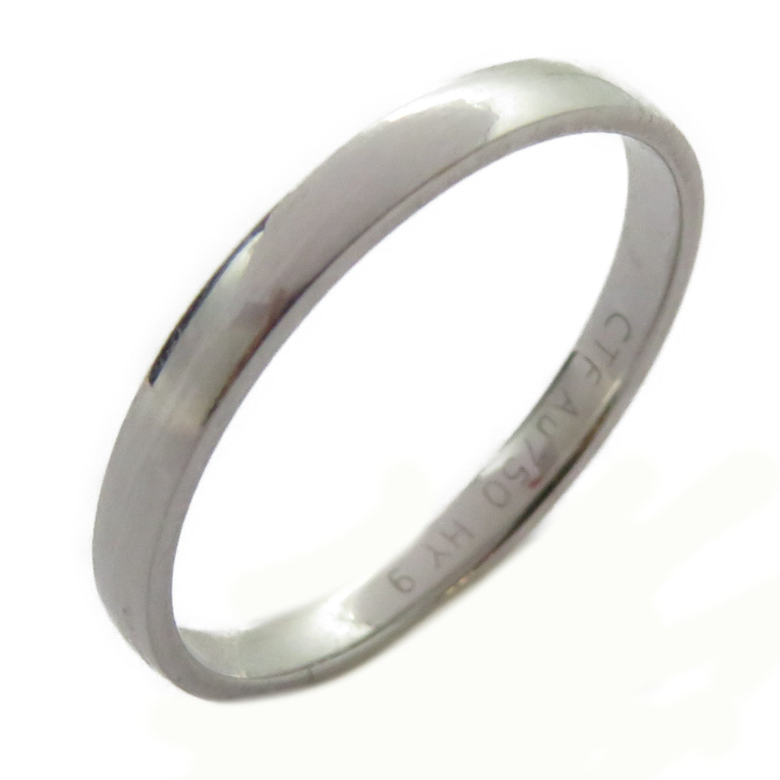 JEWELRY 【激減優惠】18K白金Ring戒指US#4.25