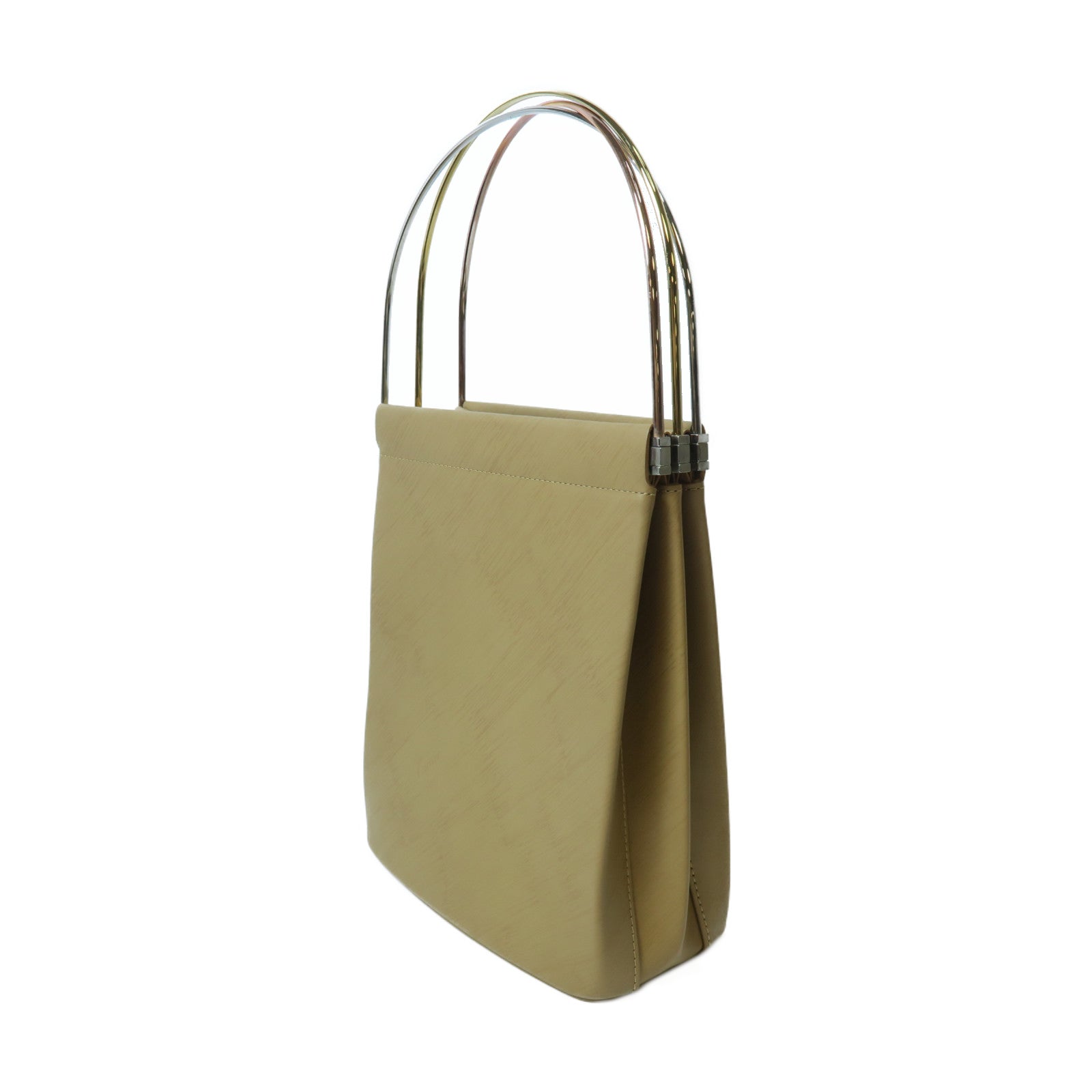 CARTIER 【激減優惠】牛皮皮革Trinity Handbag手挽袋淺褐色