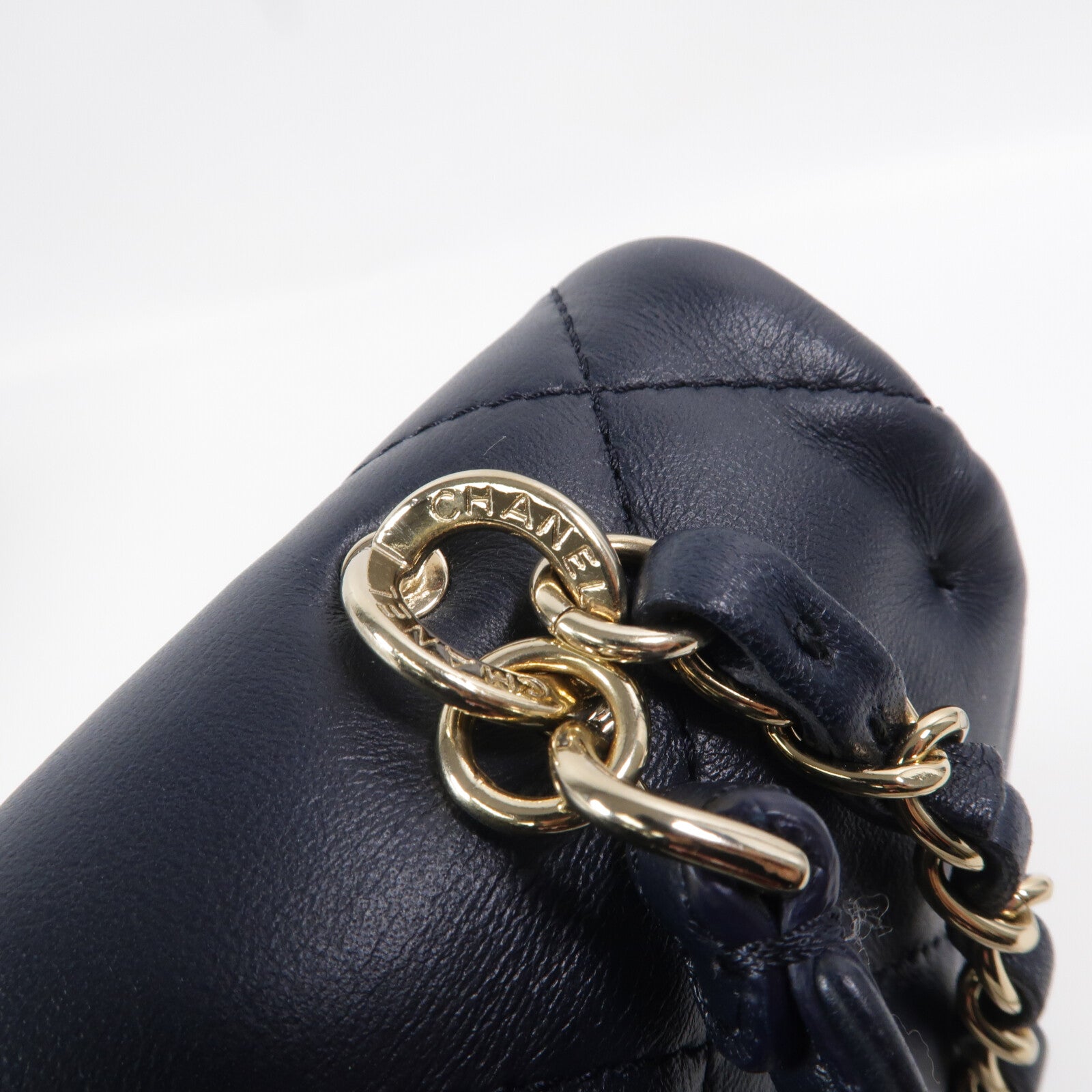 CHANEL 羊皮皮革Top Handle Flap手挽肩背兩用袋