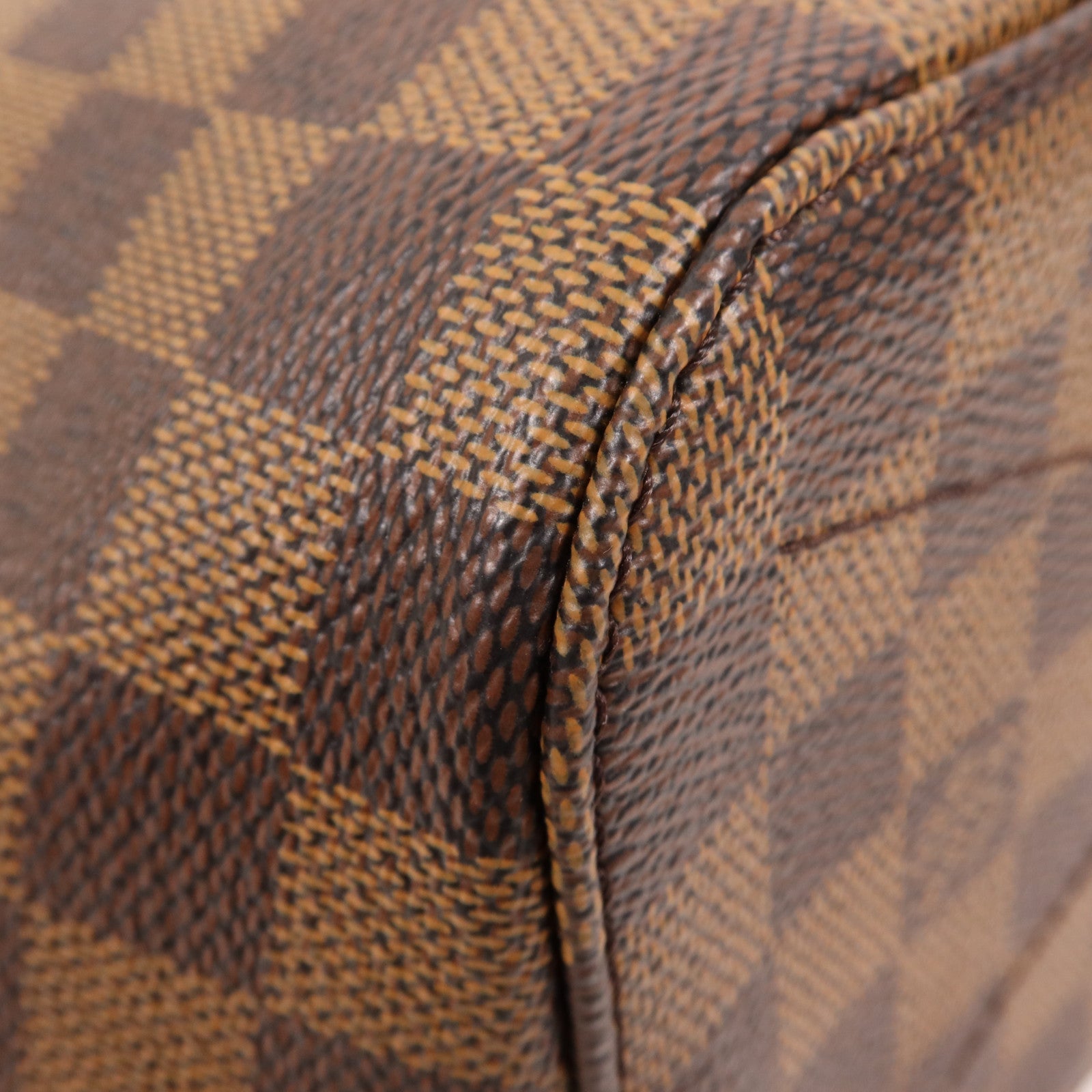 LOUIS VUITTON Damier Siena PM金扣手挽肩背兩用袋