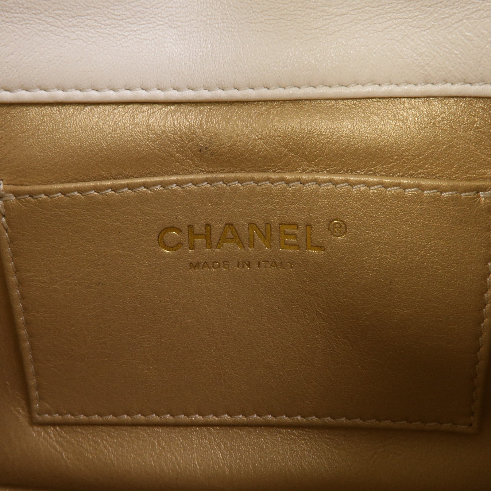 CHANEL 羊皮皮革Mini Flap Bag鏈帶肩背袋
