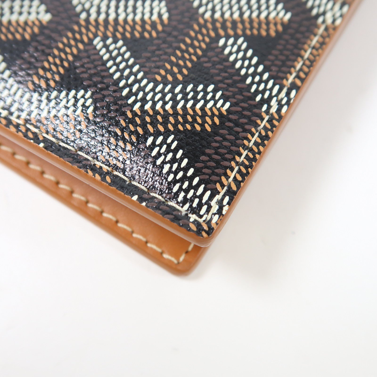 GOYARD 塗層帆布ST Pierre Card Case卡片套黑色/啡色