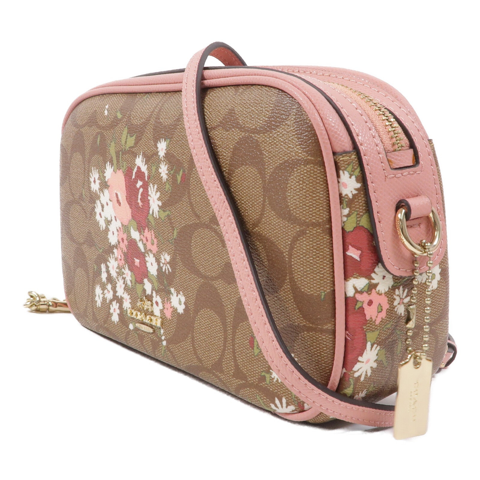 COACH 塗層帆布Camera Bag肩背袋