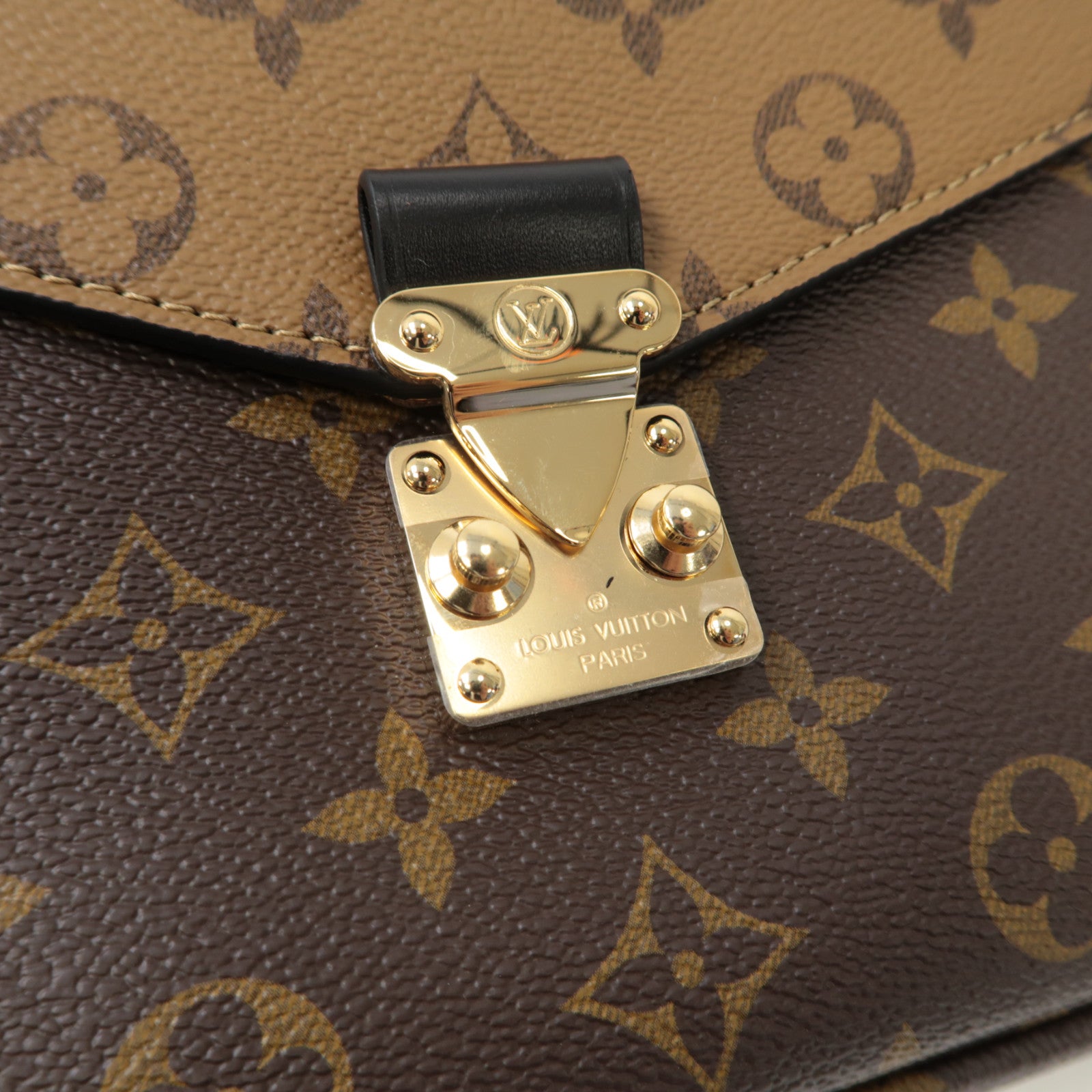 LOUIS VUITTON LV Pochette Metis 2 Way Shoulder Bag M44876 Monogram Reverse Brown