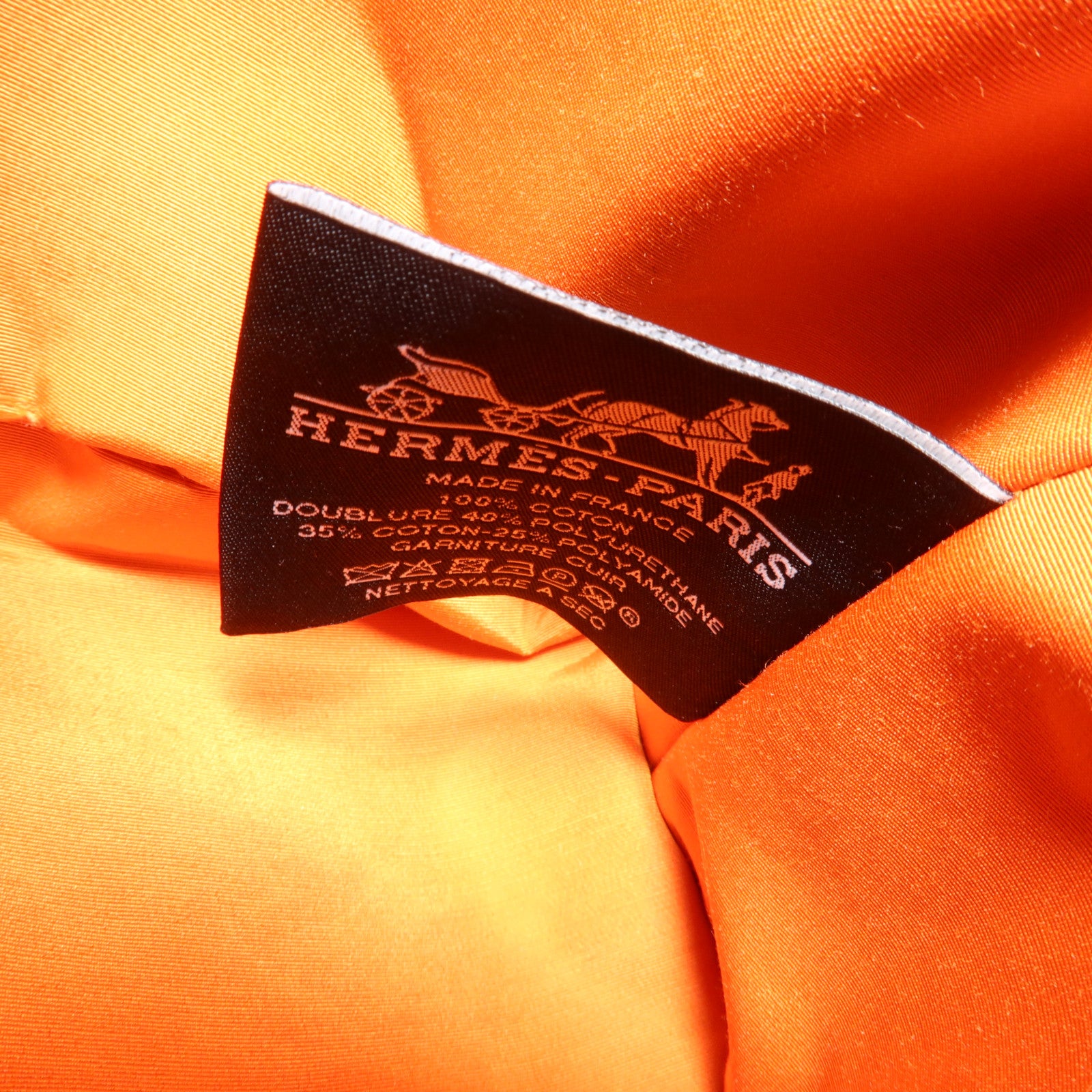 HERMES 帆布Bolide Case Medium銀扣手拿包