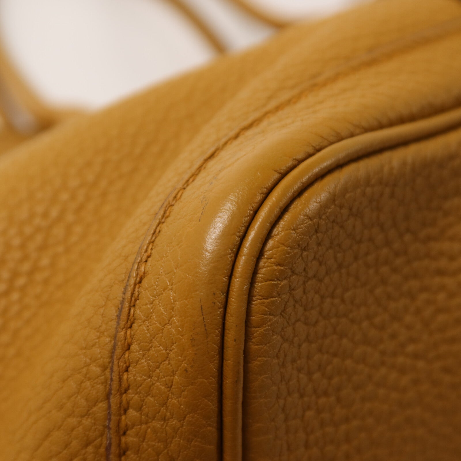 HERMES Negonda皮革Garden Party PM手挽袋Sesame
